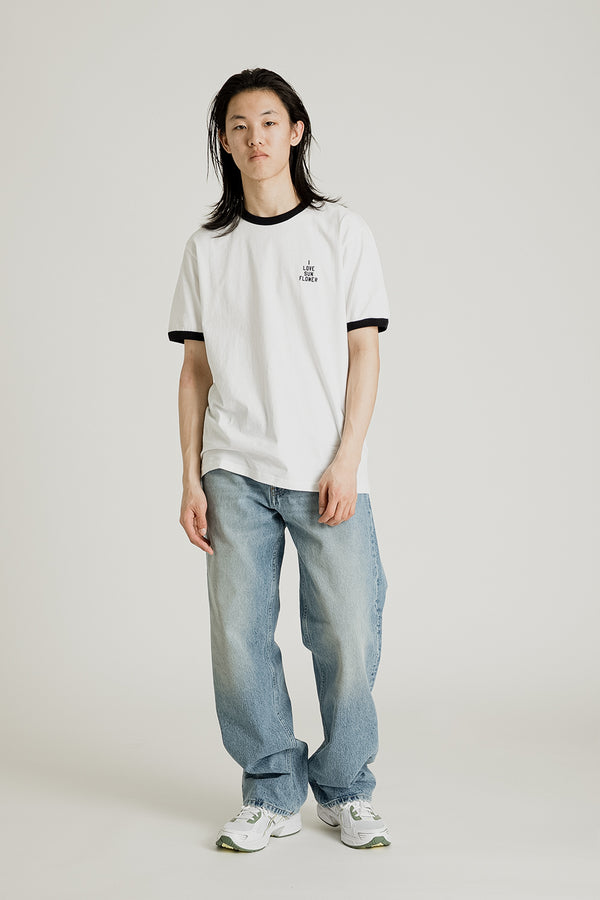 Sunflower Jagger T-Shirt in White | Wallace Mercantile Shop