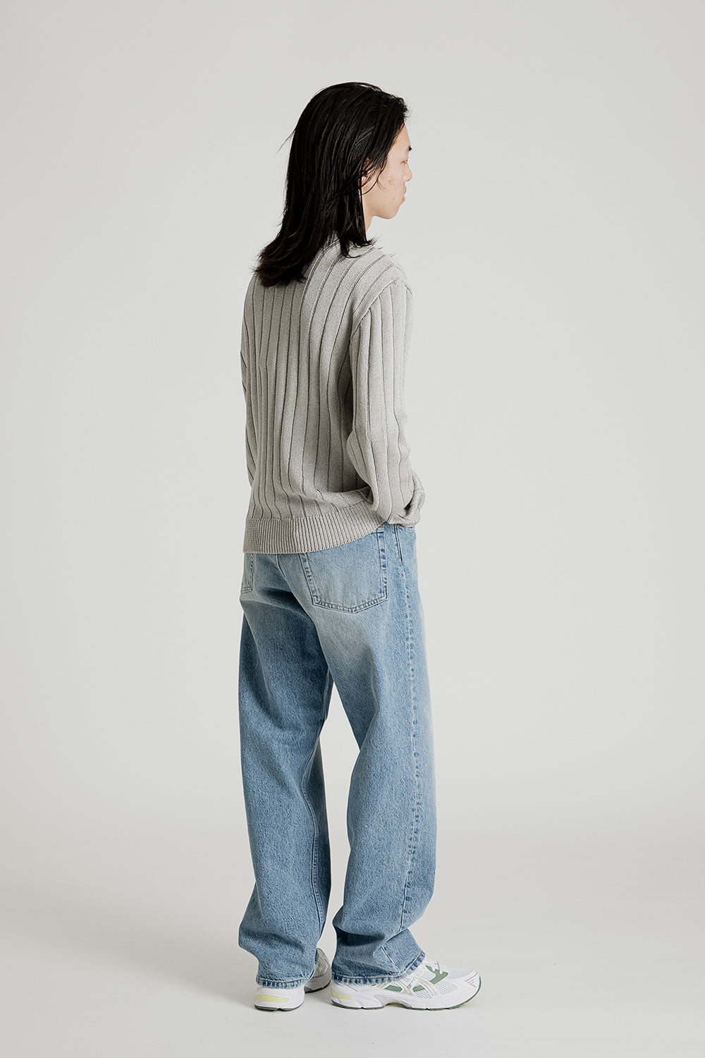 Sunflower Mick Sweater in Silver