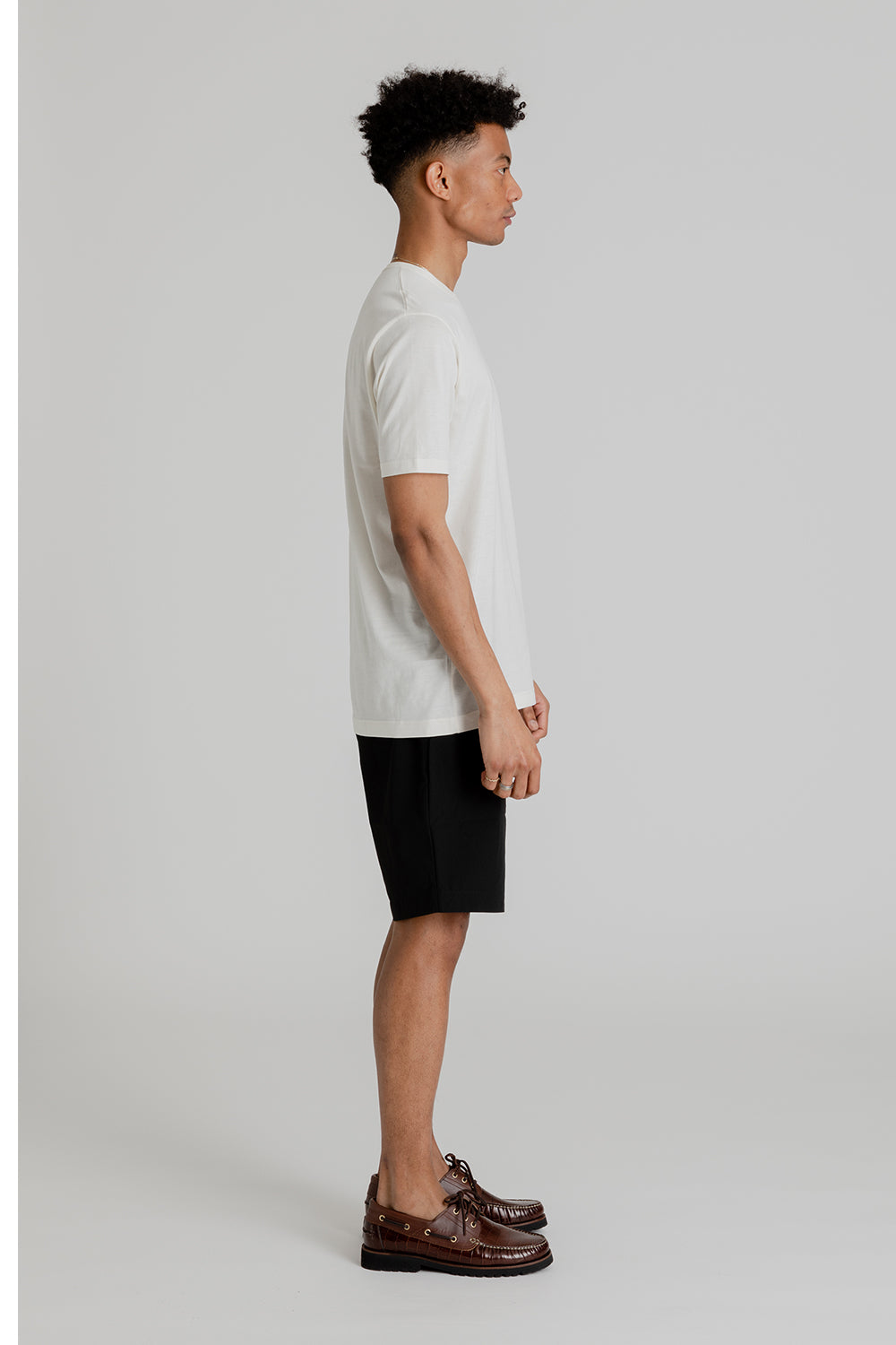 Sunspel Classic T-Shirt in Archive White
