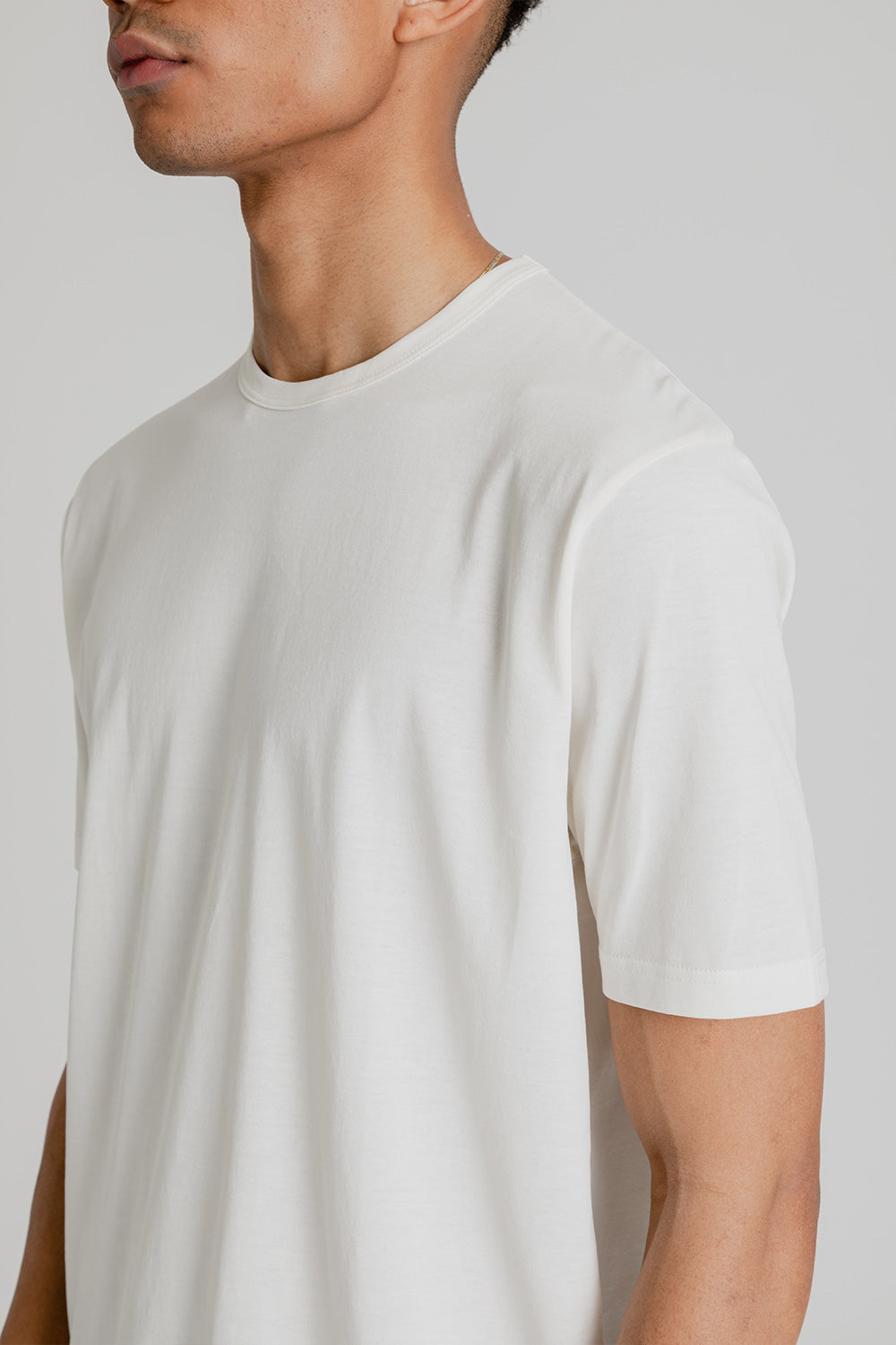 Sunspel Classic T-Shirt in Archive White