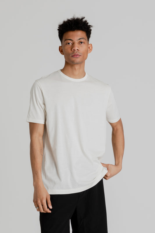 Sunspel Classic T-Shirt in Archive White