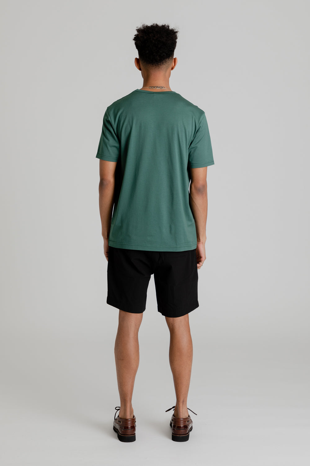 Sunspel Classic T-Shirt in Deep Green