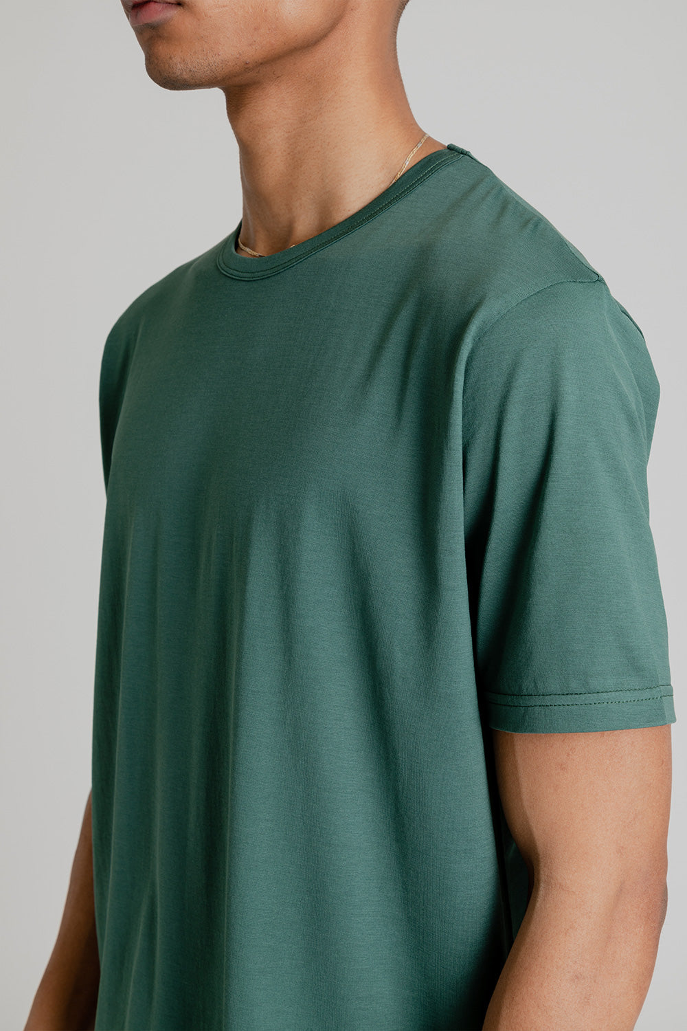 Sunspel Classic T-Shirt in Deep Green