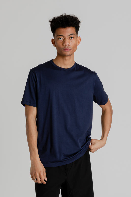 Sunspel Classic T-Shirt in Navy
