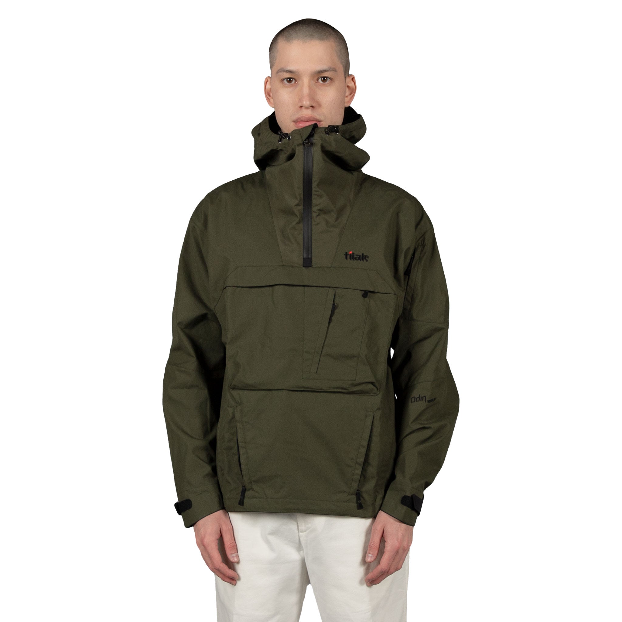Tilak Odin Lightweight Ventile Jacket Olive Wallace Mercantile