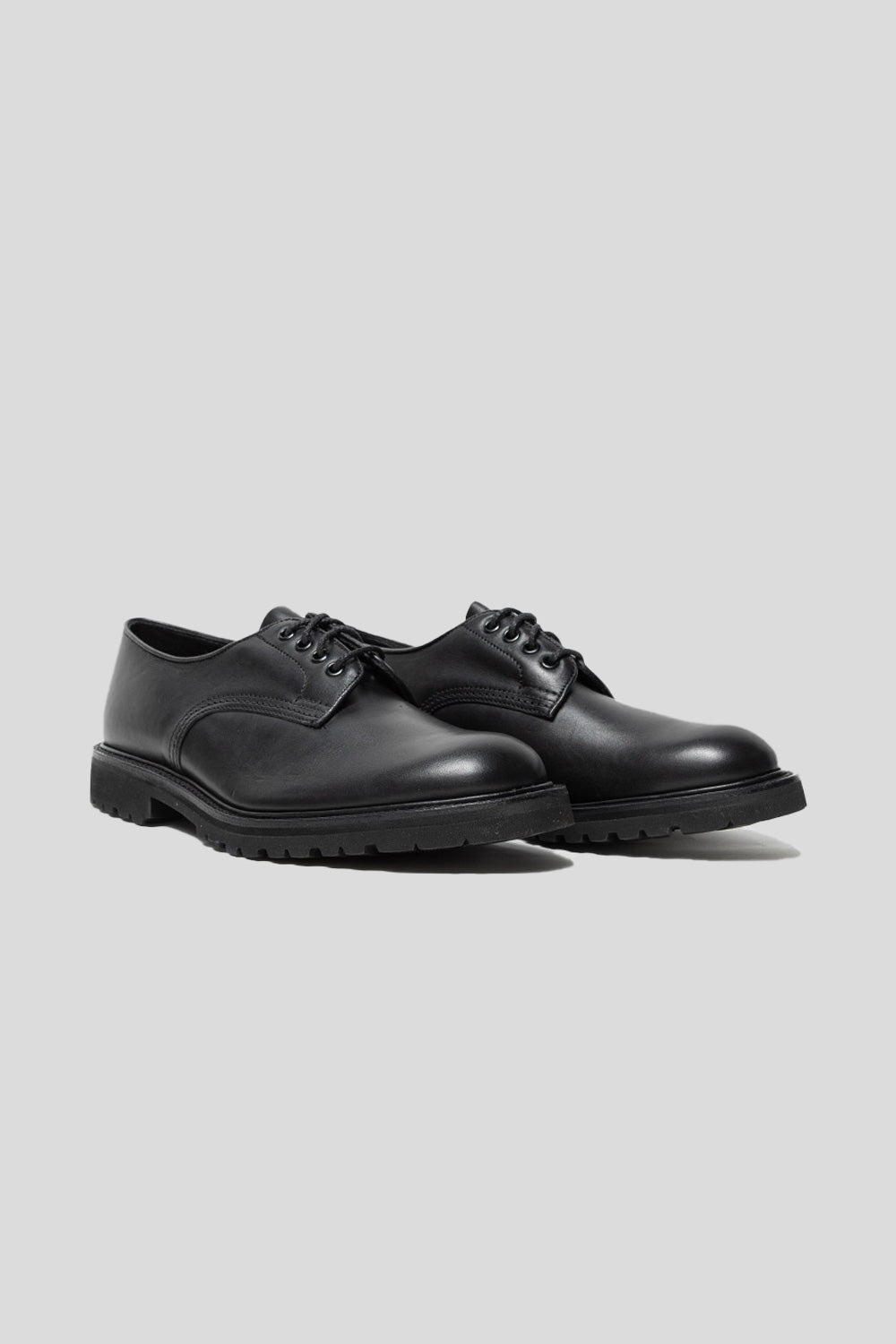 Tricker's Daniel Vi-lite Derby Shoe in Black Olivvia Classic