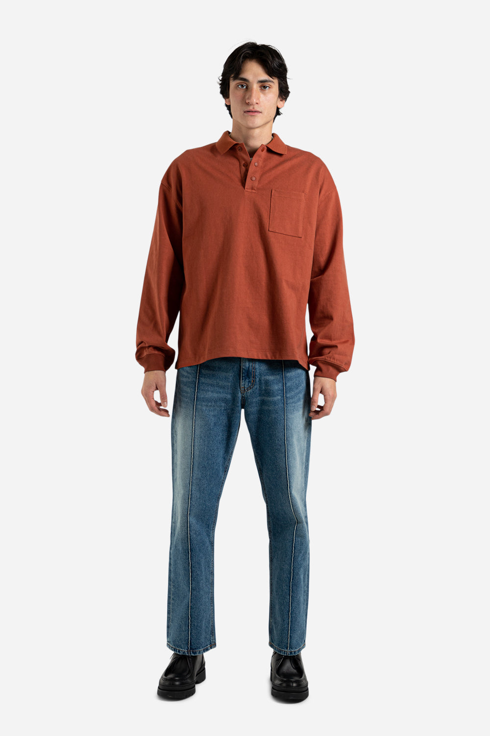 uniform_bridge_collar_tee_yellow_brick