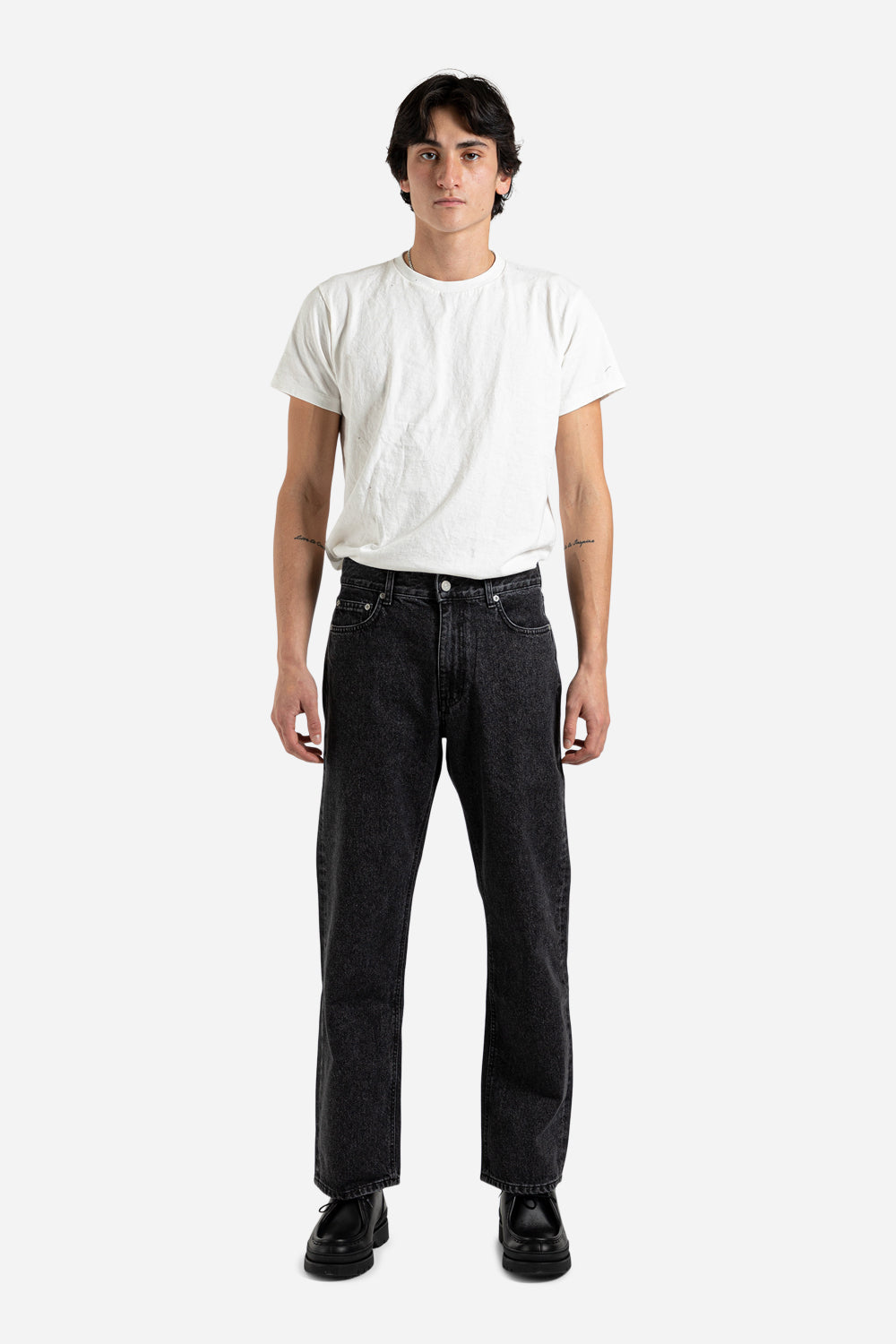 uniform_bridge_comfort_denim_pants_black