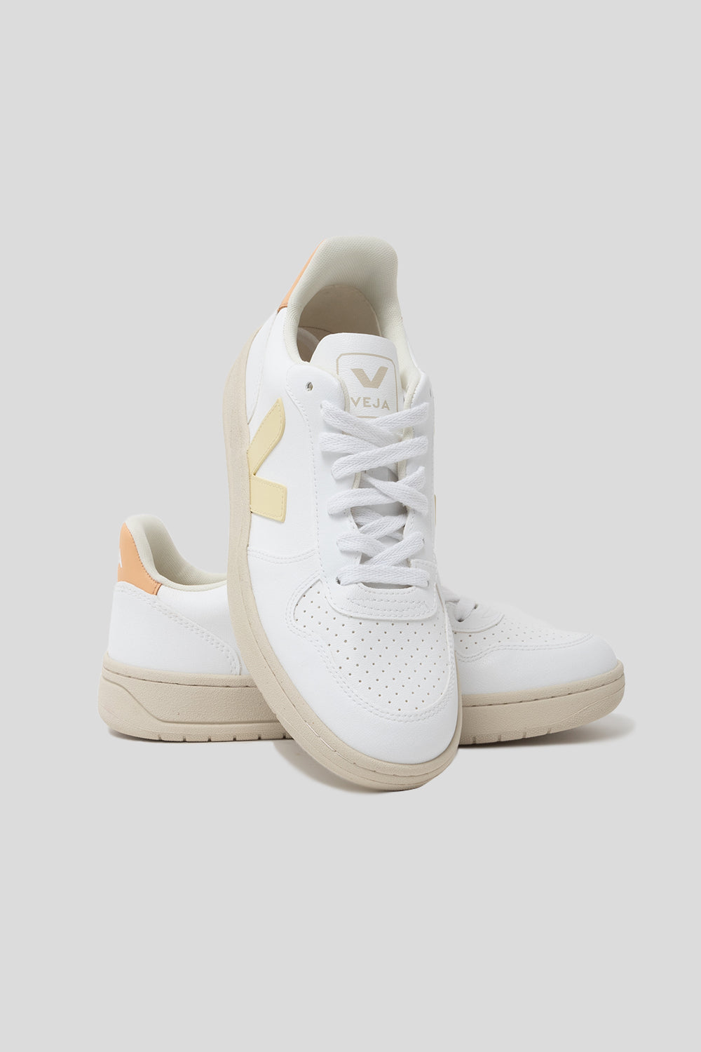 Women's V-10 - White/Sun/Peach - Wallace Mercantile Shop