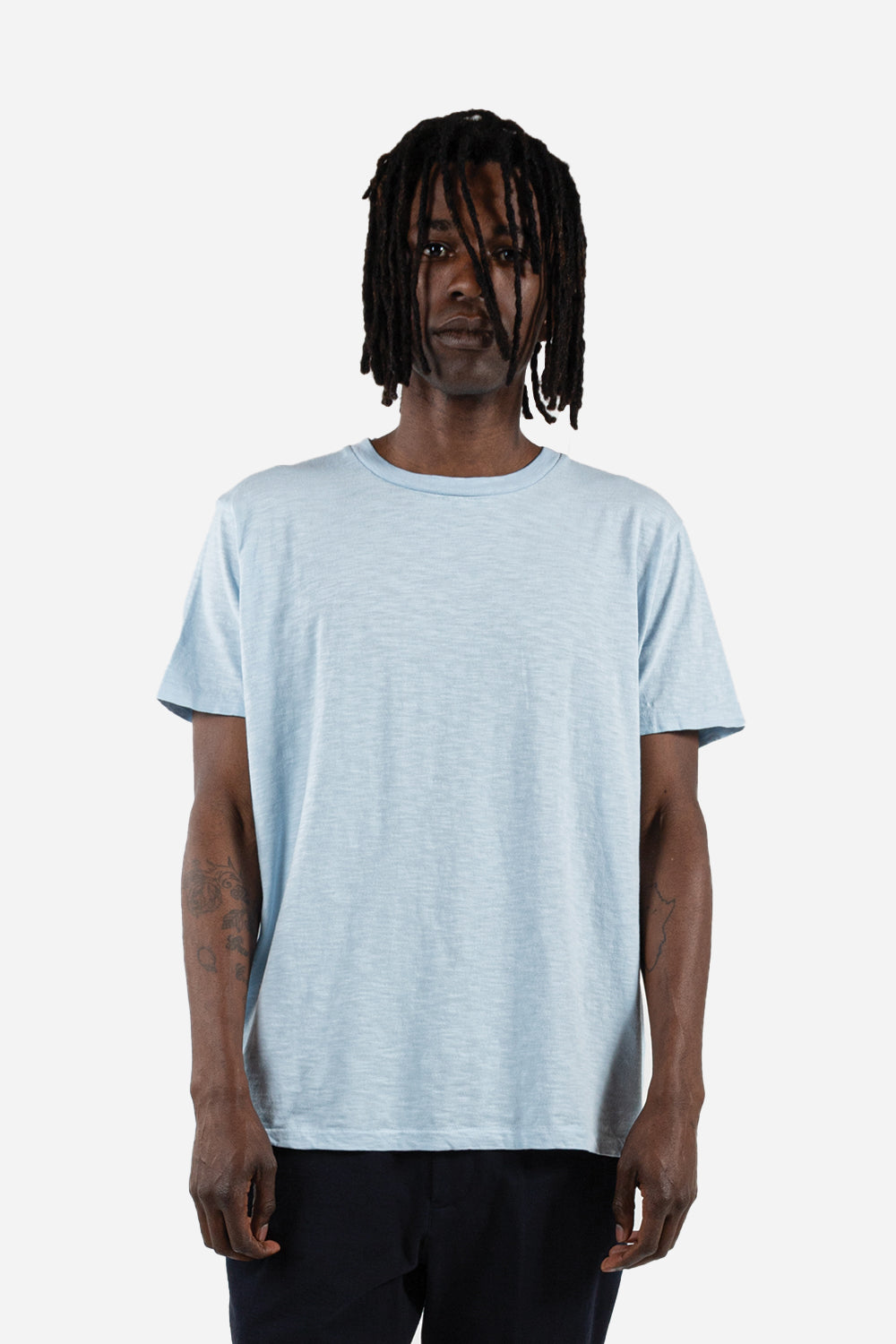 velva-sheen-Rolled-Regular-Short-Sleeve-Tee-Pool-Blue
