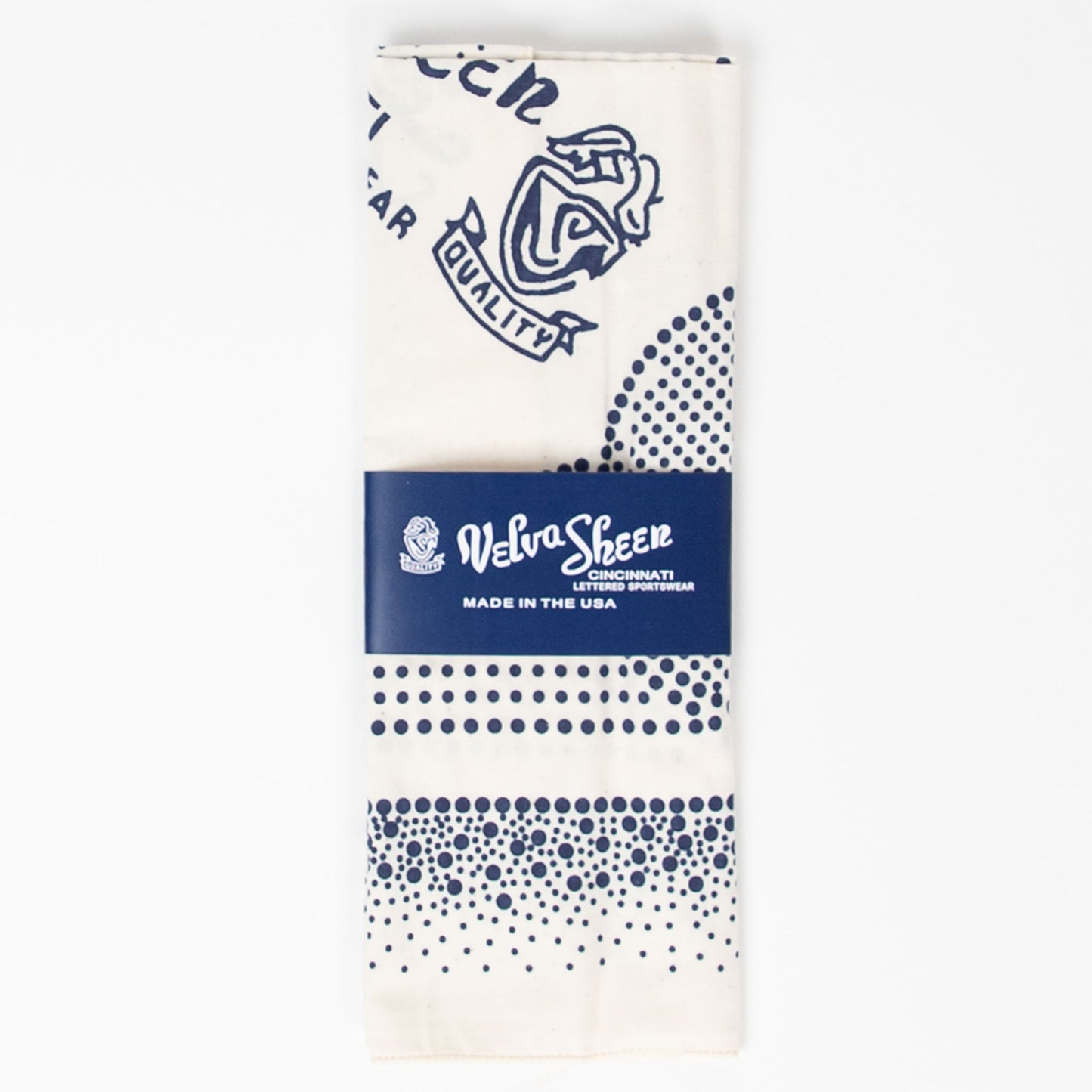 Bandana Dot - White - Wallace Mercantile Shop