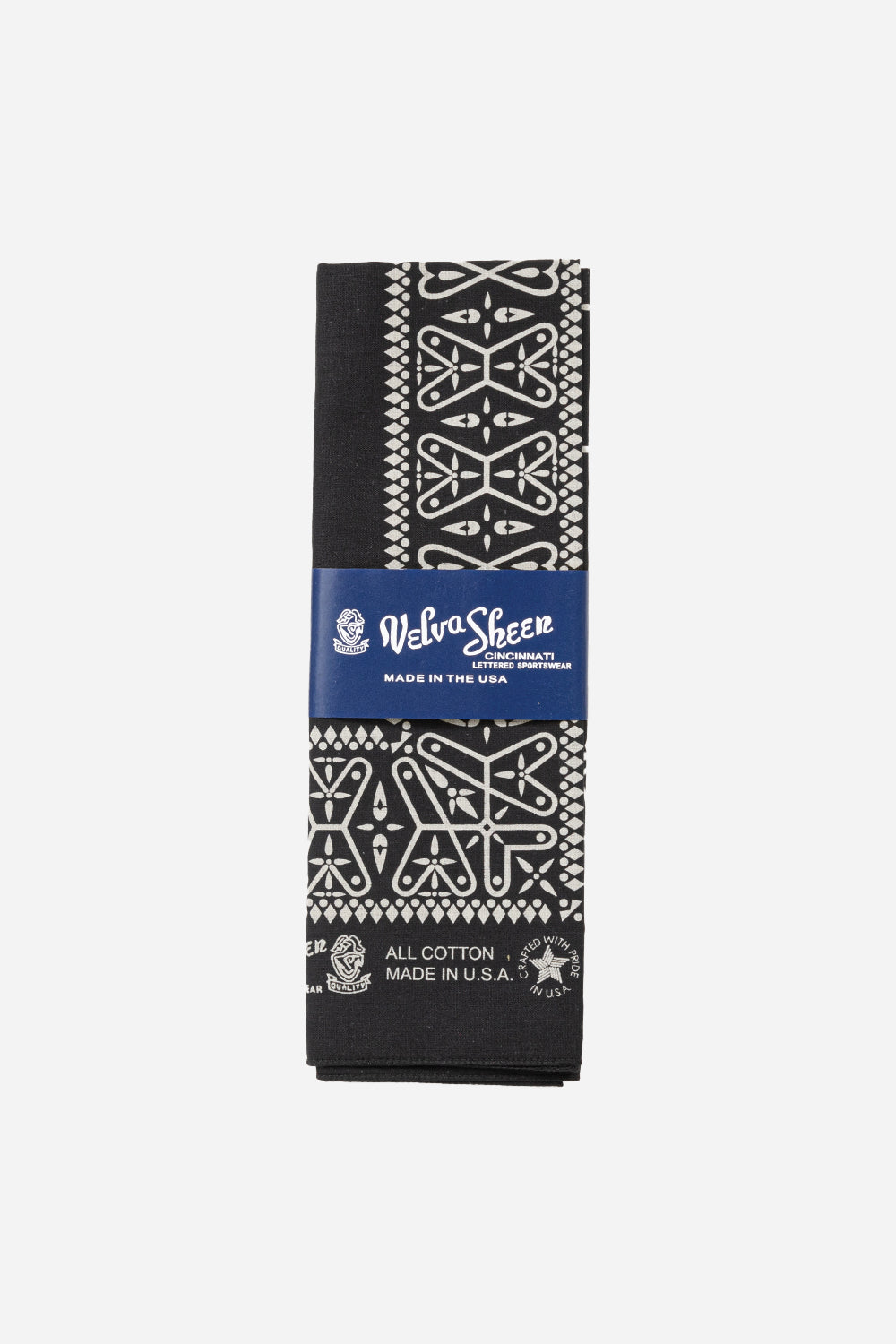 velva-sheen-cross-bandana-black