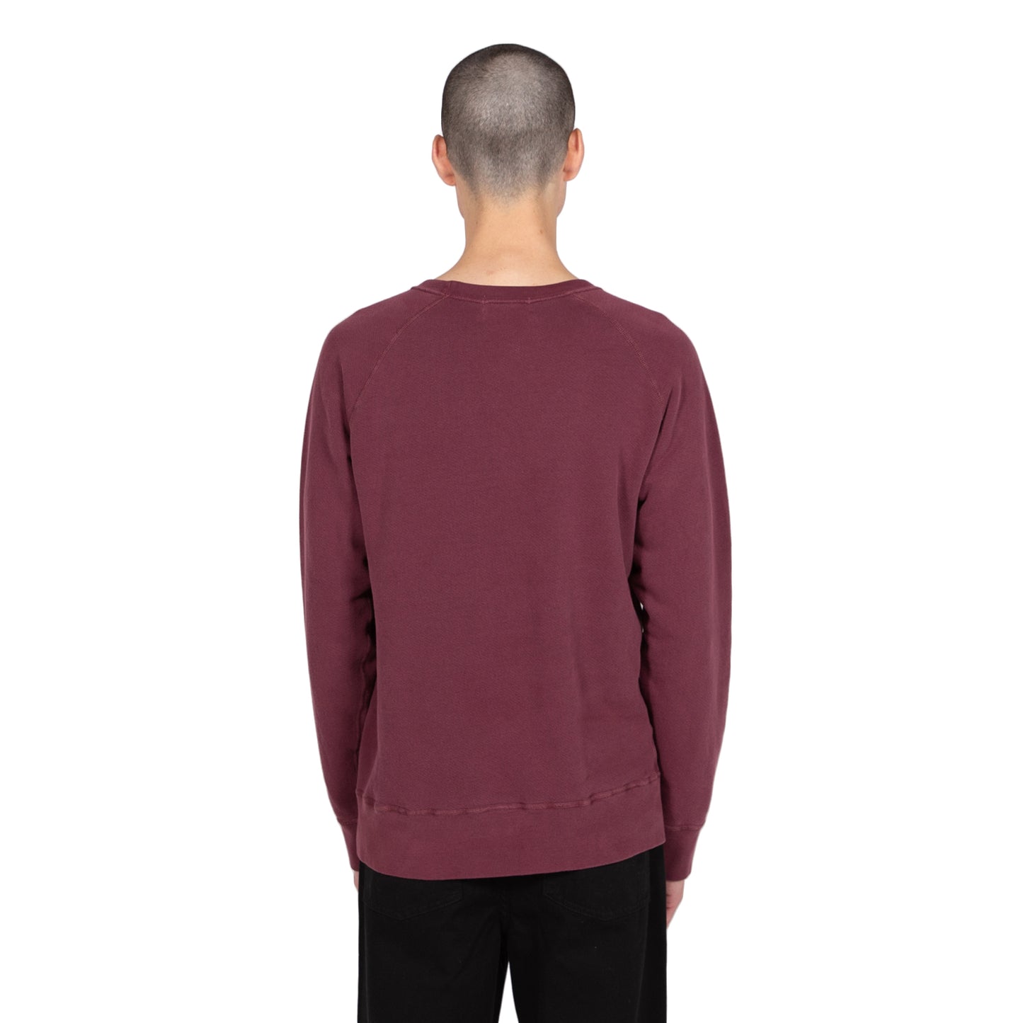 Velva Sheen Freedom Sweatshirt Crewneck 8 oz Pigment Burgundy