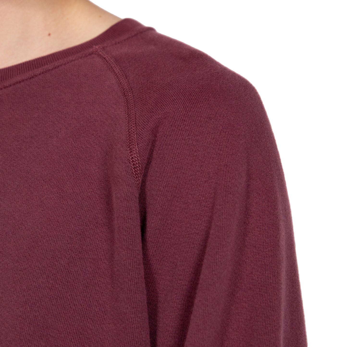 Velva Sheen Freedom Sweatshirt Crewneck 8 oz Pigment Burgundy