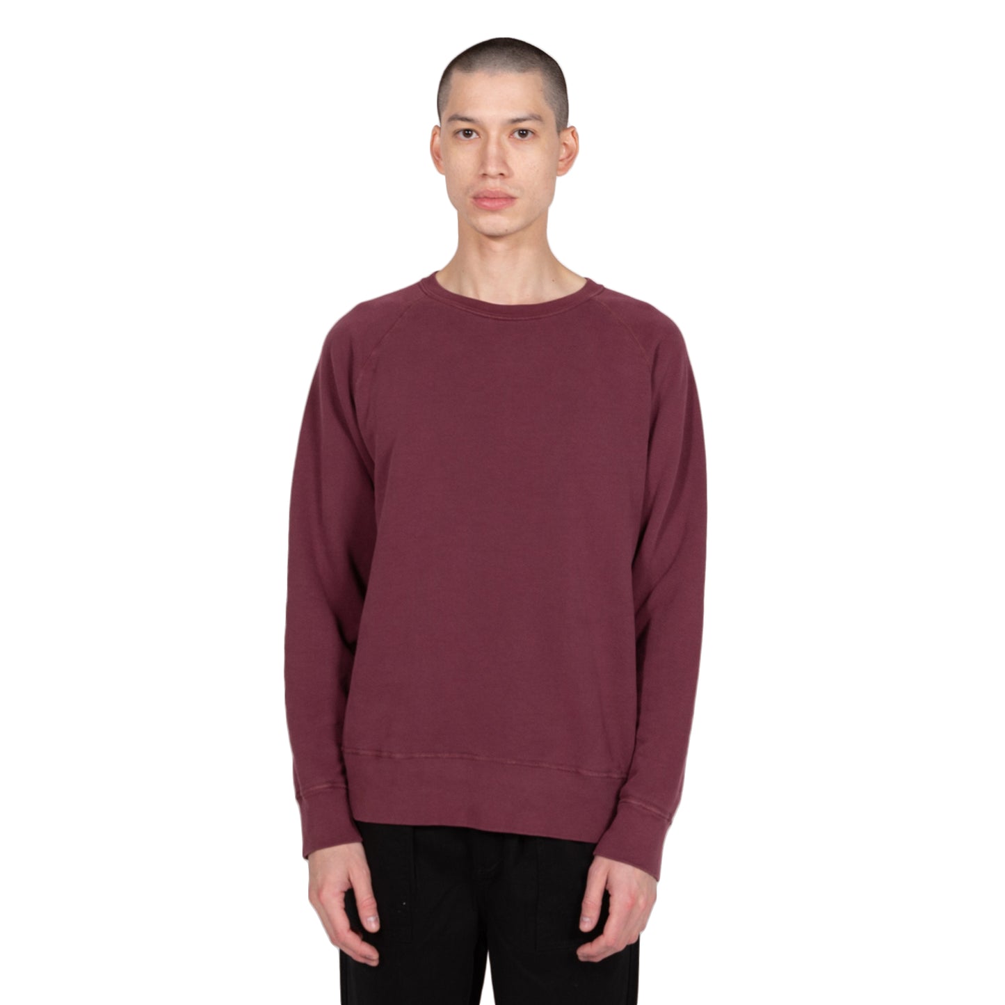 Velva Sheen Freedom Sweatshirt Crewneck 8 oz Pigment Burgundy