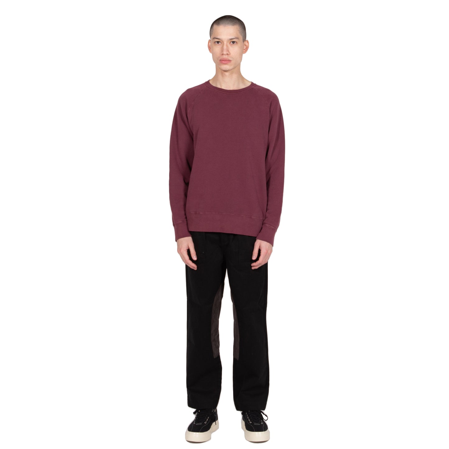 Velva Sheen Freedom Sweatshirt Crewneck 8 oz Pigment Burgundy