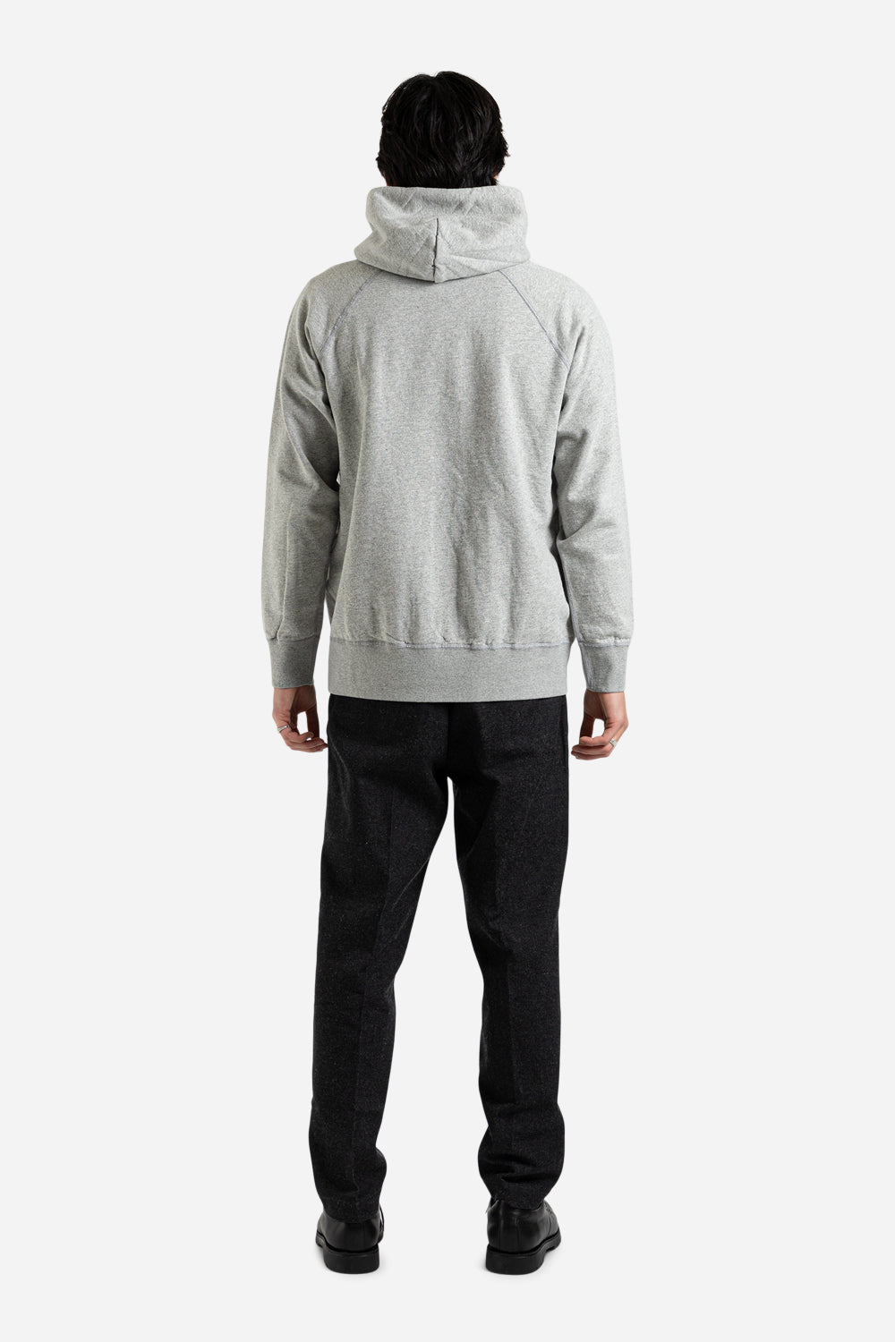 10oz Pullover Hoodie - Heather Grey - Wallace Mercantile Shop