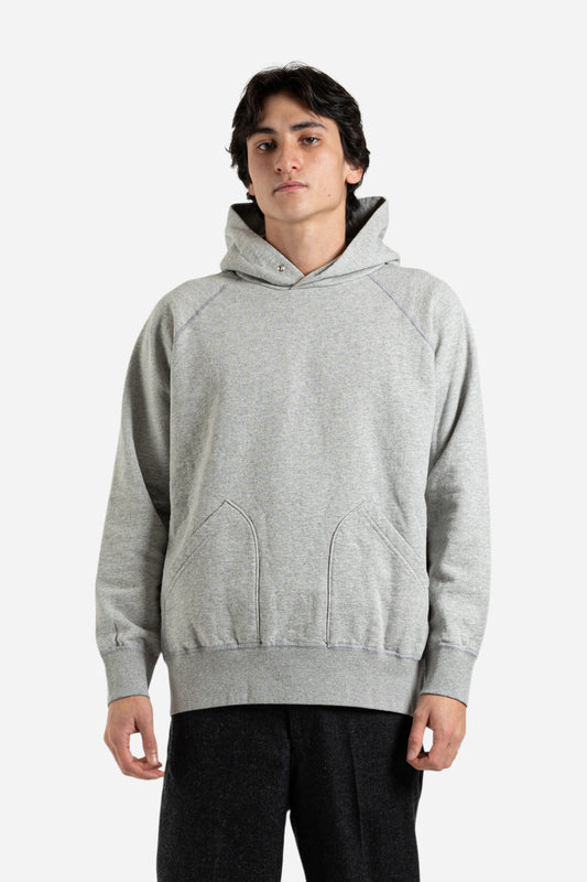 10oz Pullover Hoodie - Heather Grey - Wallace Mercantile Shop