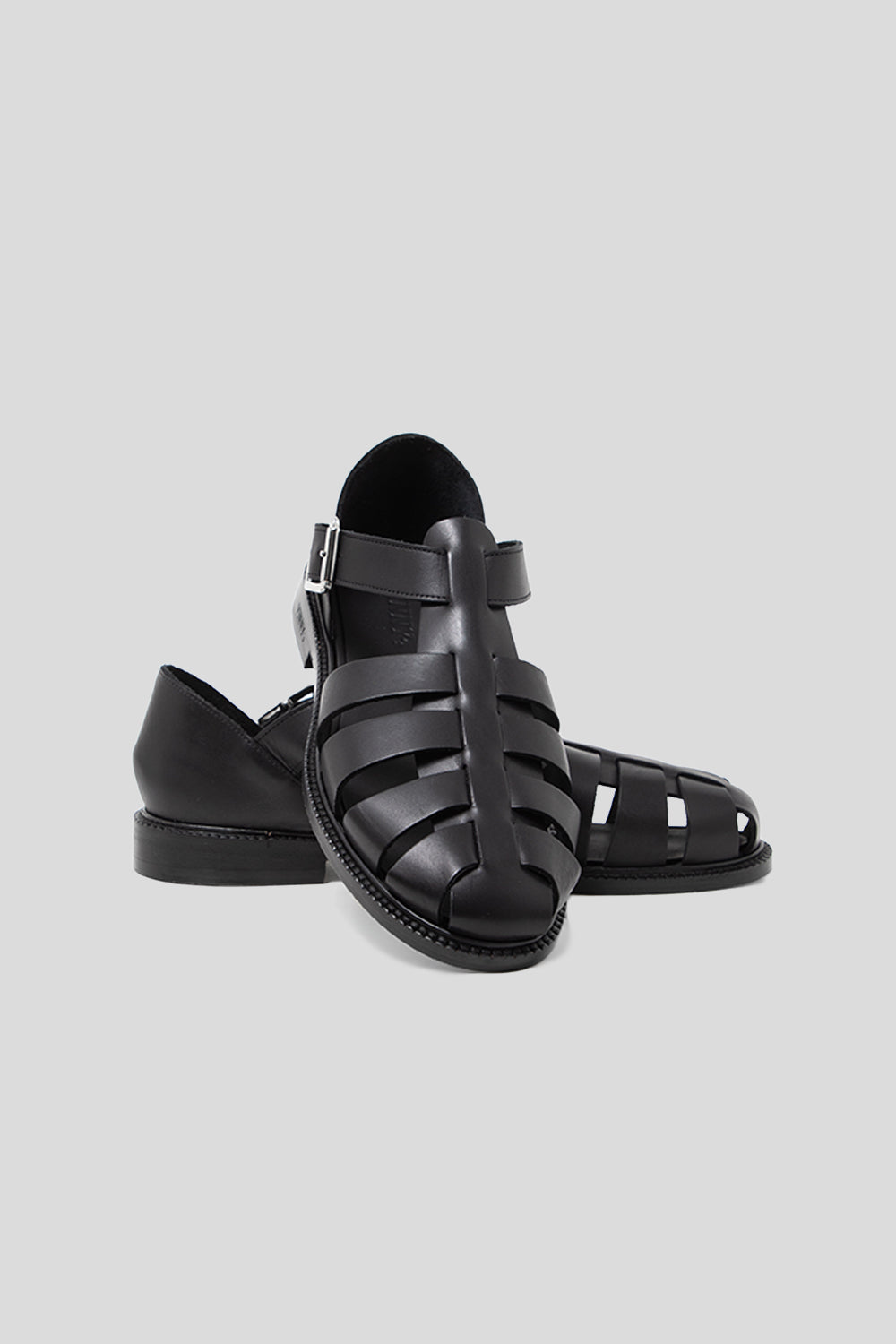 Fisherman Sandals - Black Crust - Wallace Mercantile Shop