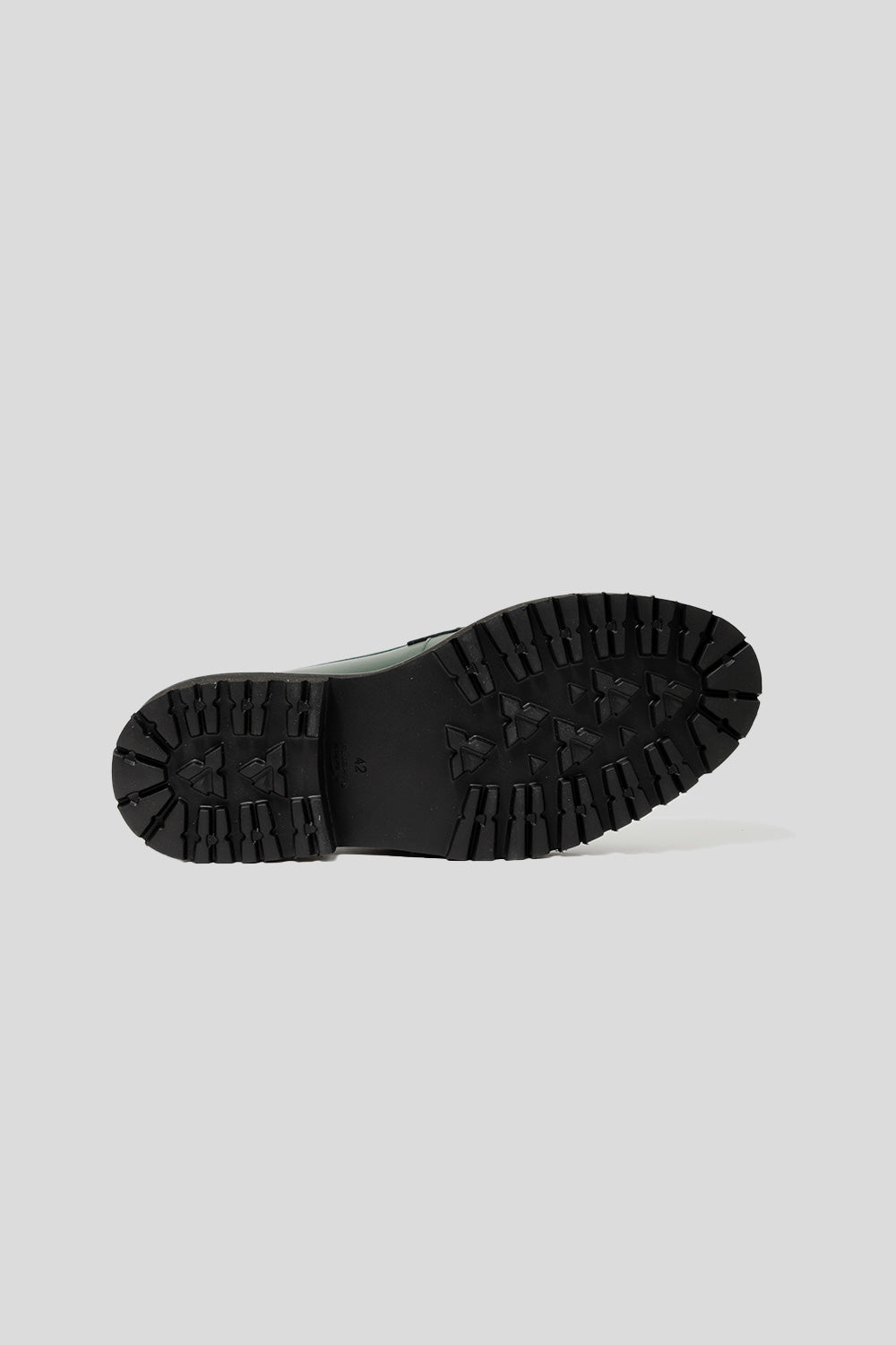 Vinny's Richee Penny Loafer in Green / White / Black