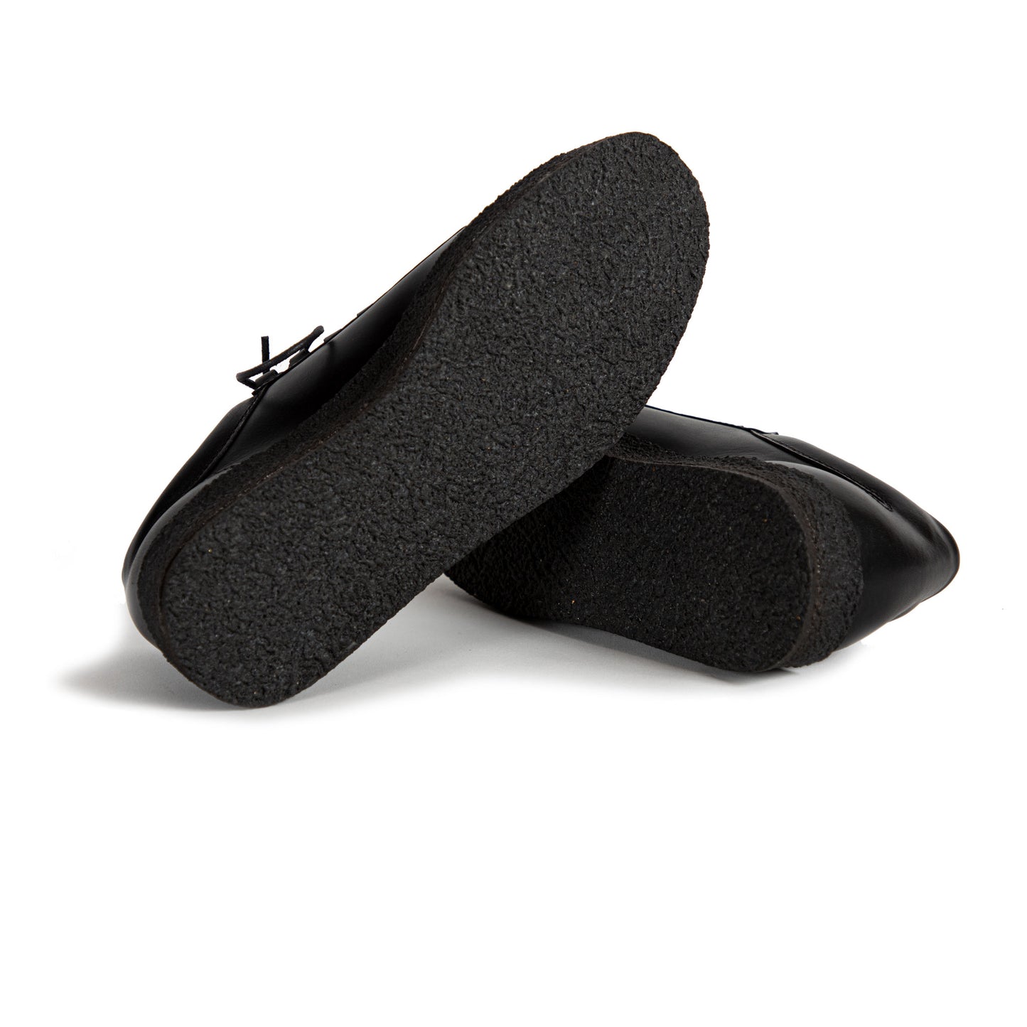 yuketen type 5 with mudguard in black leather