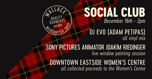 WALLACE SOCIAL CLUB HOLIDAY EDITION
