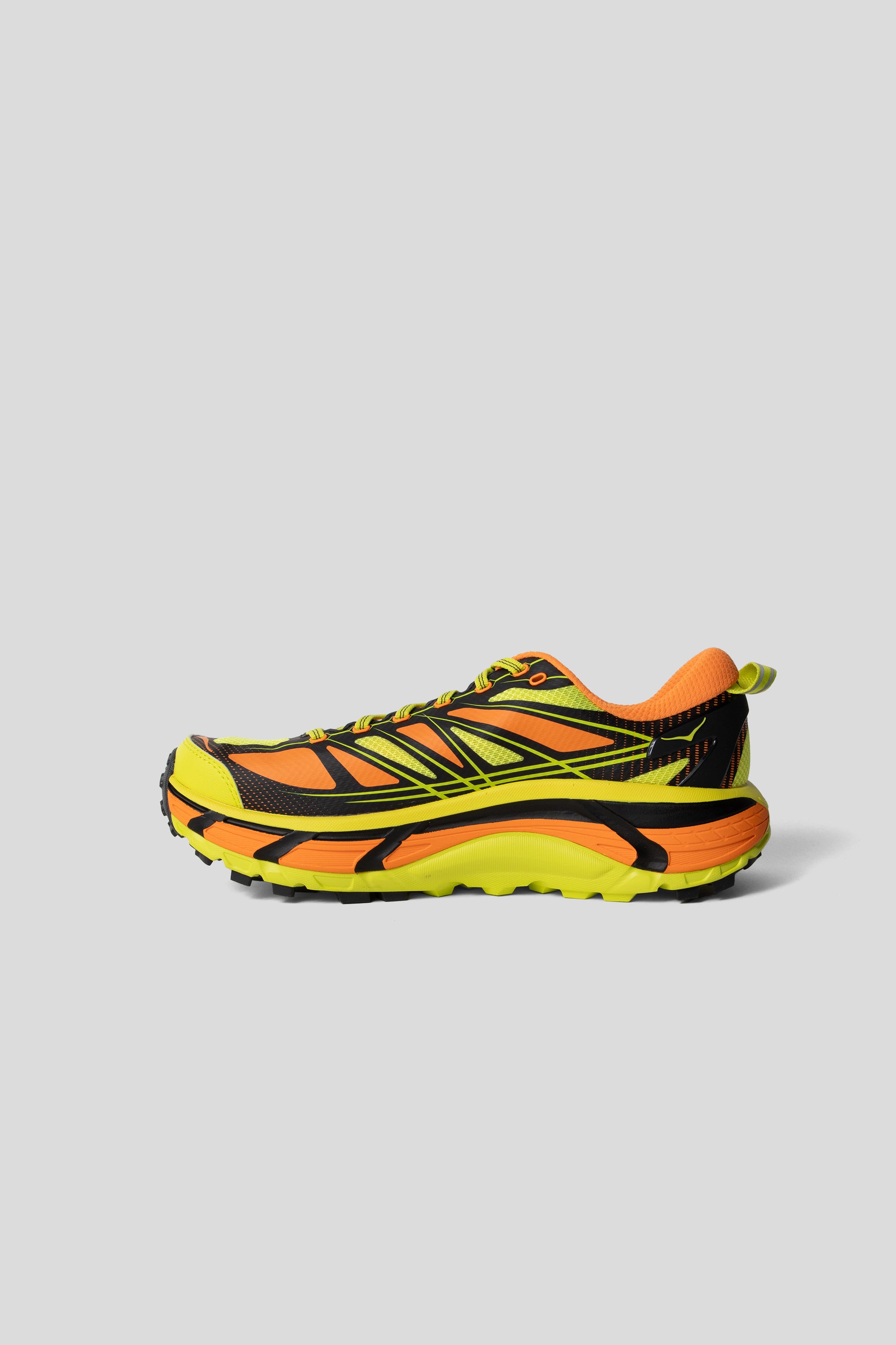 Hoka All Gender Mafate Speed 2 in Electric Tangerine/Hoka Citrus