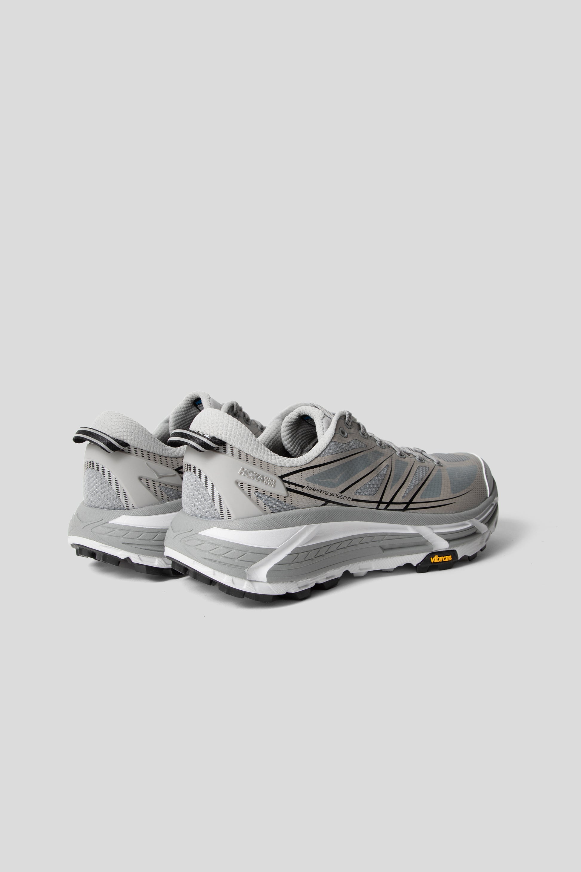 Hoka All Gender Mafate Speed 2 in Stellar Grey/Garactic Grey