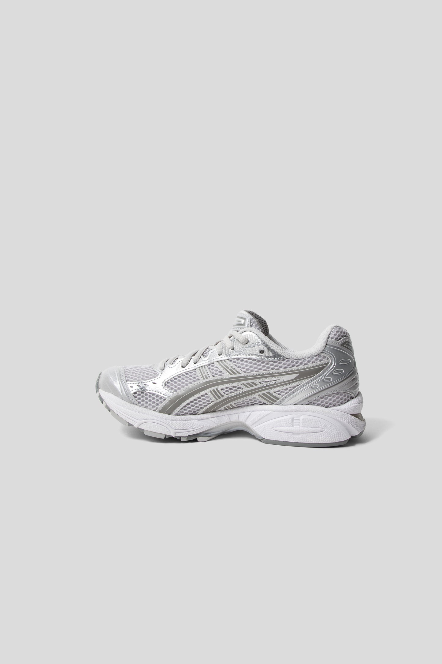 Asics Gel-Kayano 14 Shoes in Cloud Grey and Clay Grey