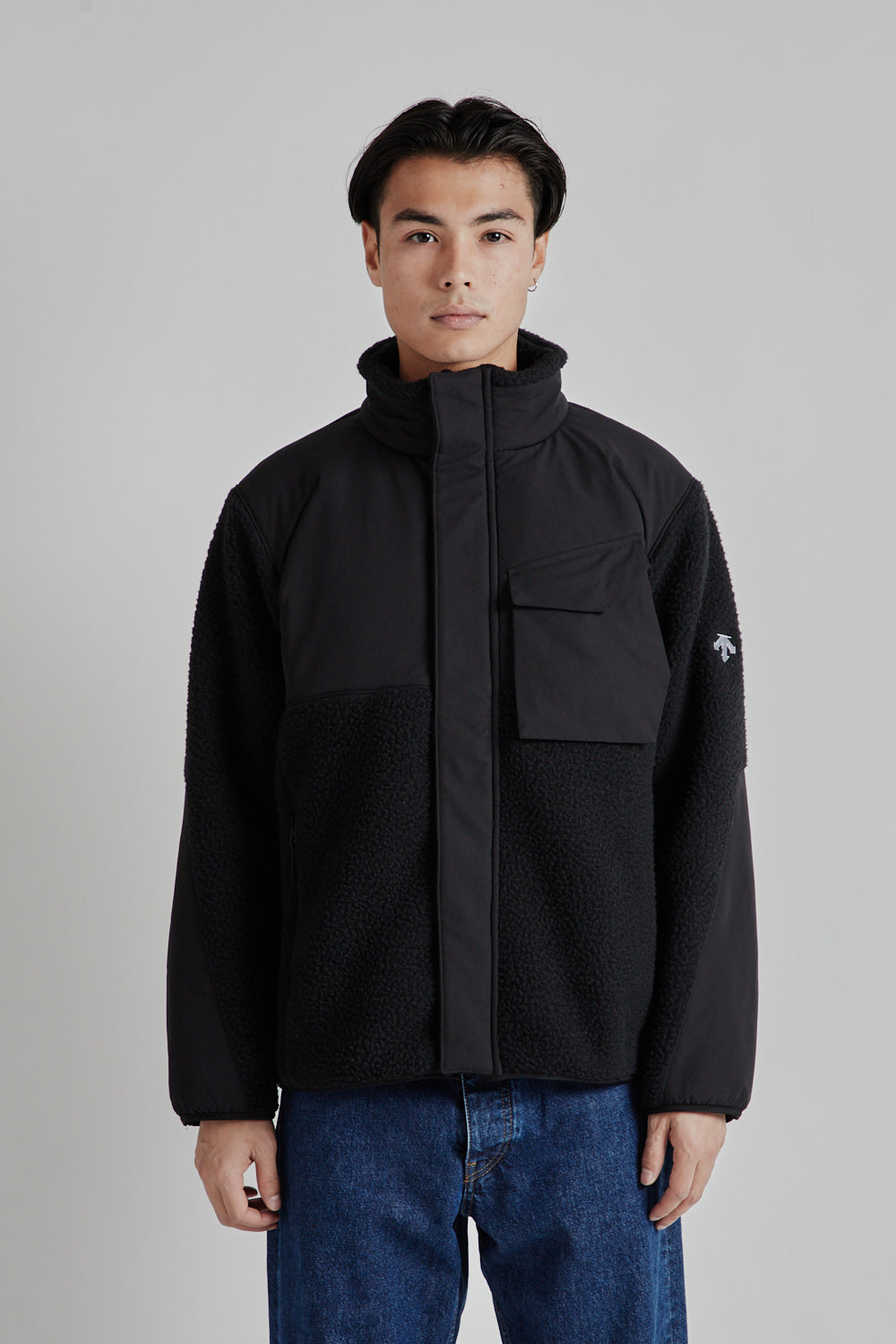 ALLTERRAIN 81 Shaggy Boa Fleece Jacket Black 2