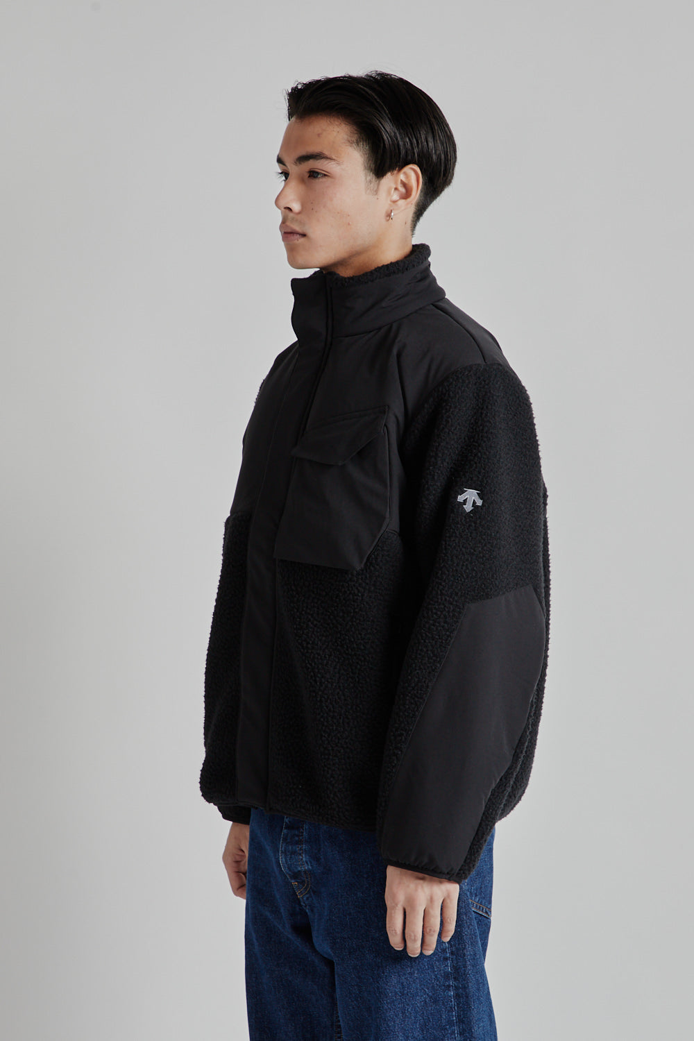ALLTERRAIN 81 Shaggy Boa Fleece Jacket Black 3