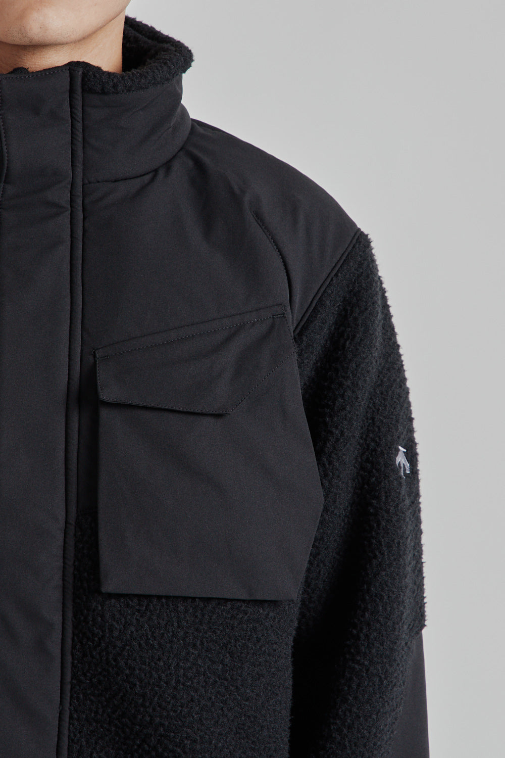 ALLTERRAIN 81 Shaggy Boa Fleece Jacket - Black | Wallace