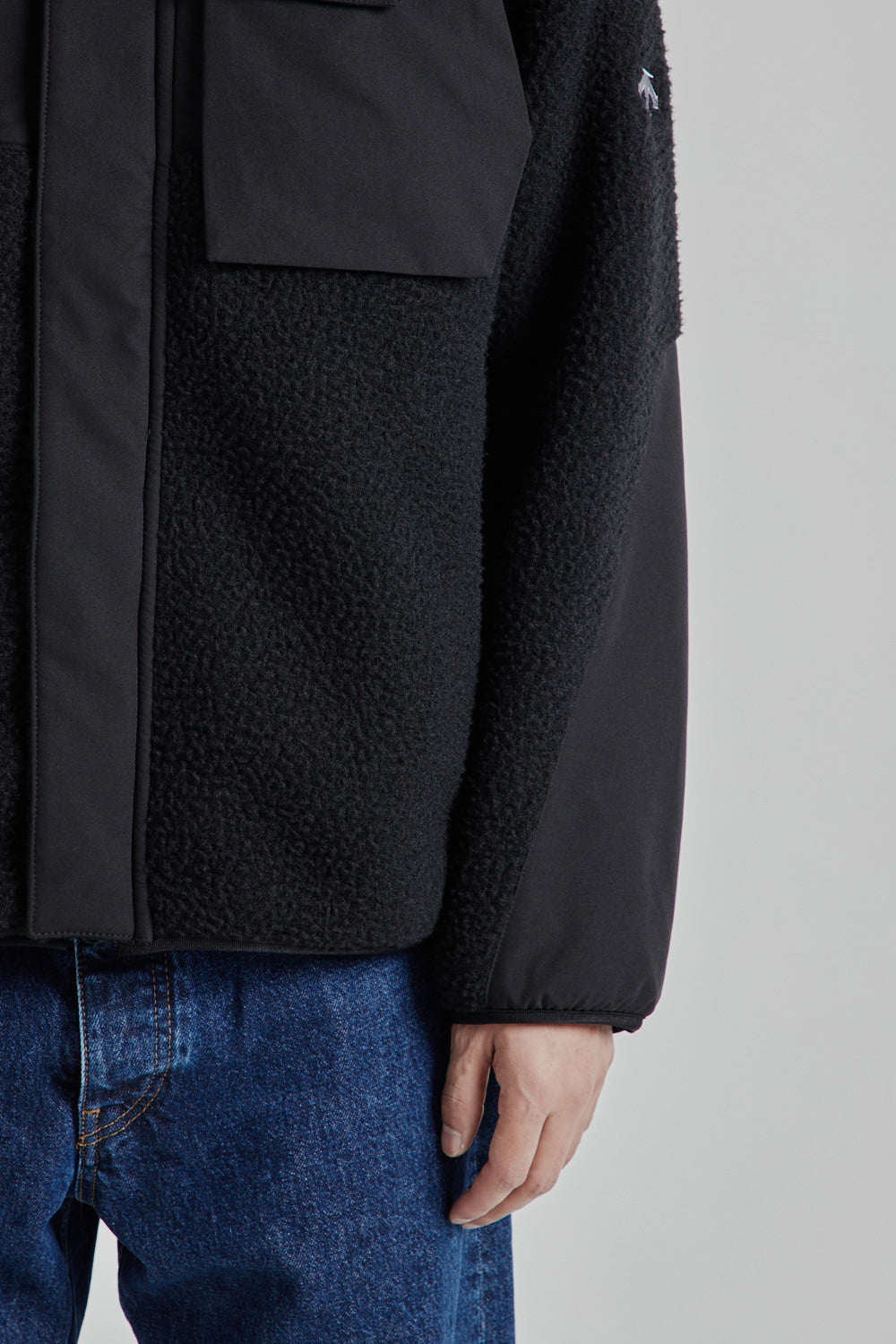ALLTERRAIN 81 Shaggy Boa Fleece Jacket Black 8