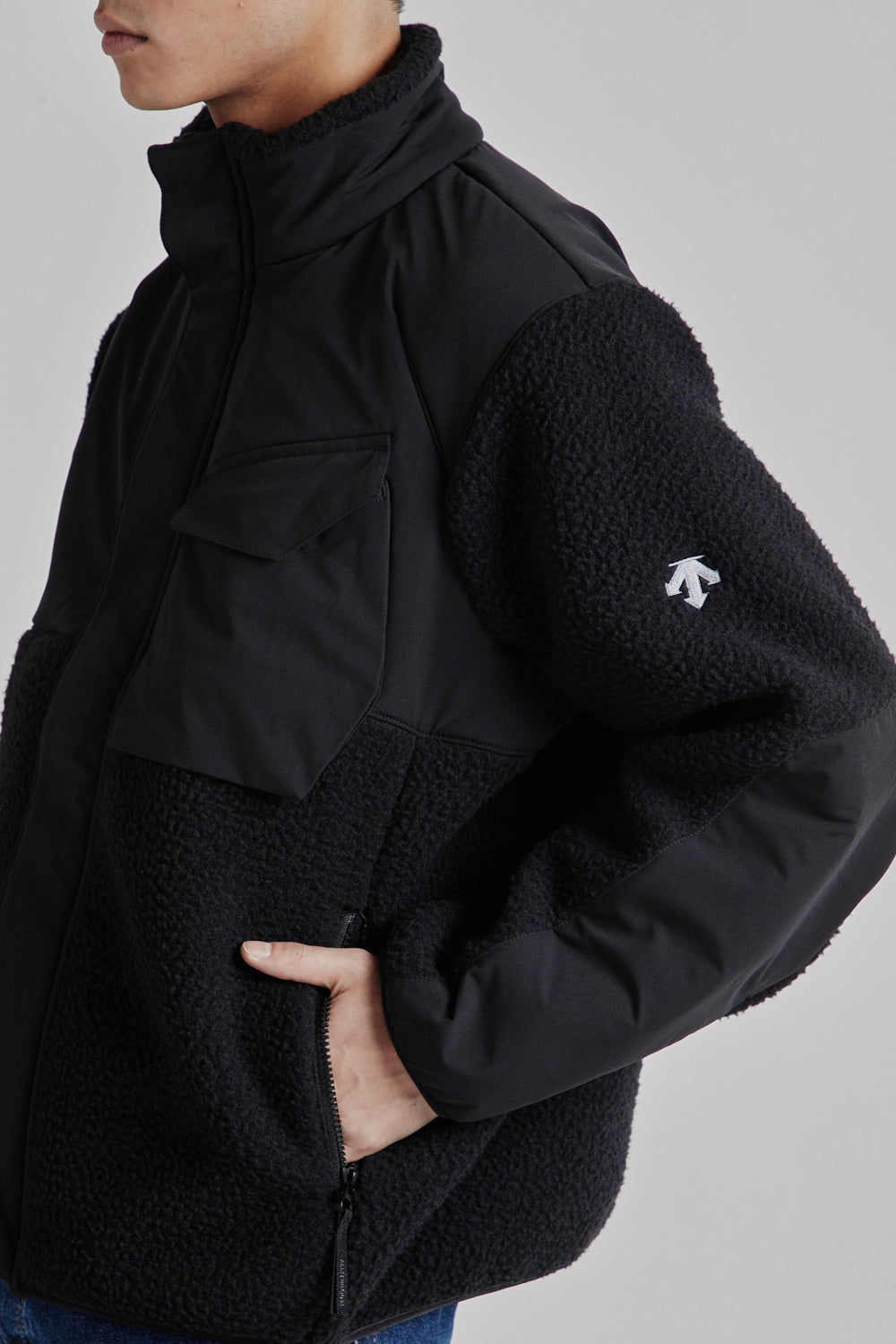 ALLTERRAIN 81 Shaggy Boa Fleece Jacket Black 9