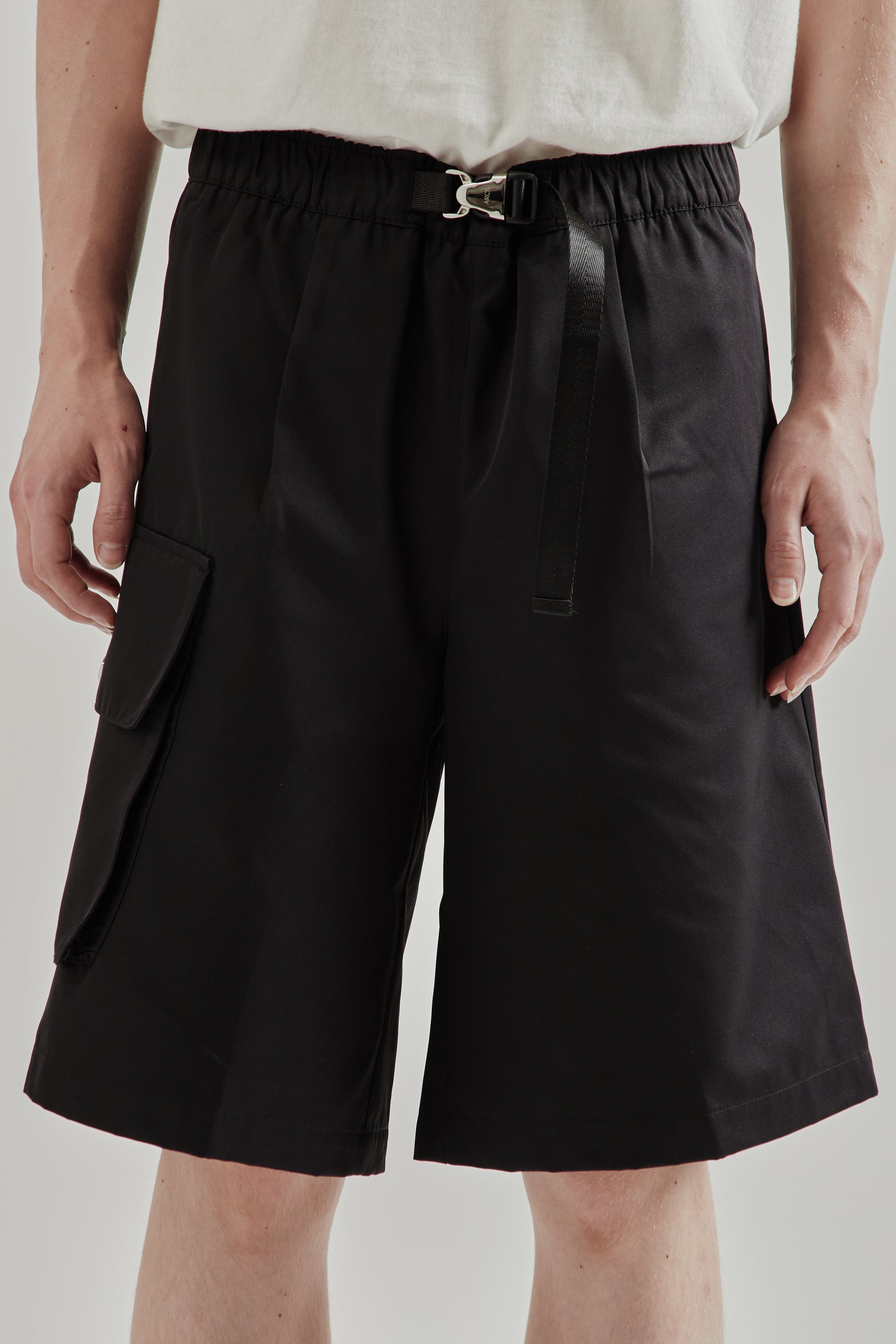 ARCS FW25 Rain Shorts Black 6