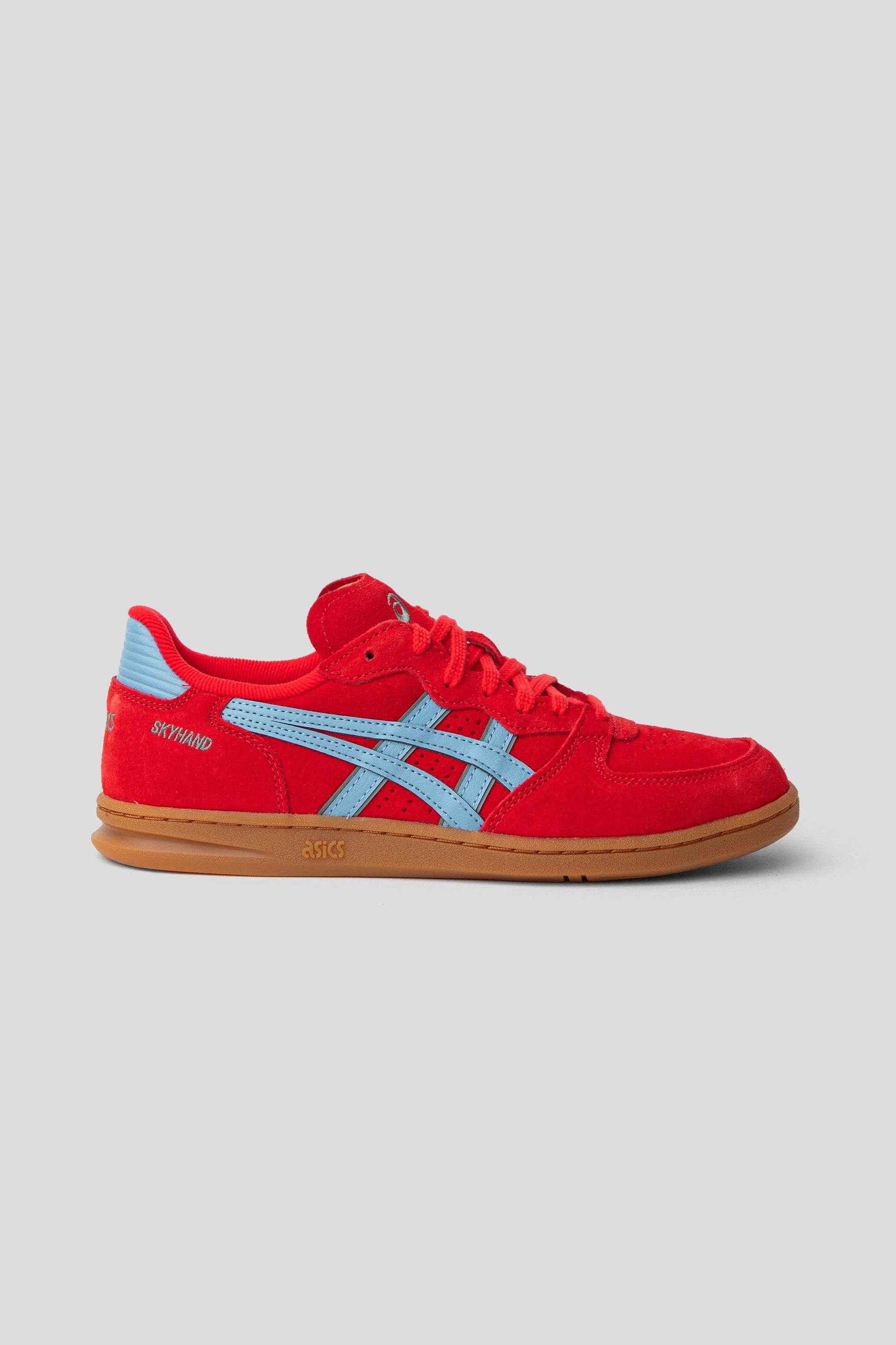 ASICS Skyhand OG Electric Red Harbor Blue 01