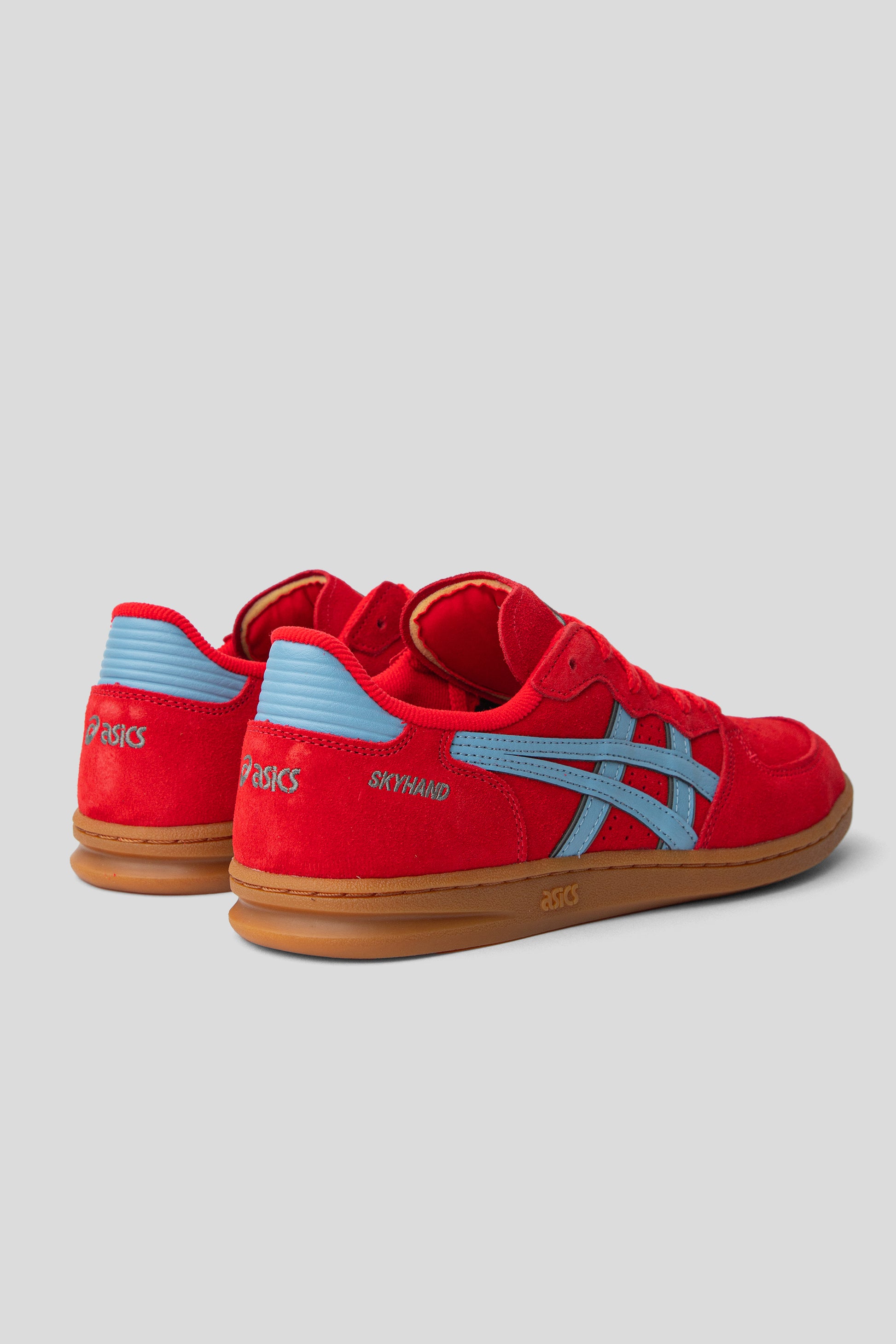 ASICS Skyhand OG Electric Red Harbor Blue 04