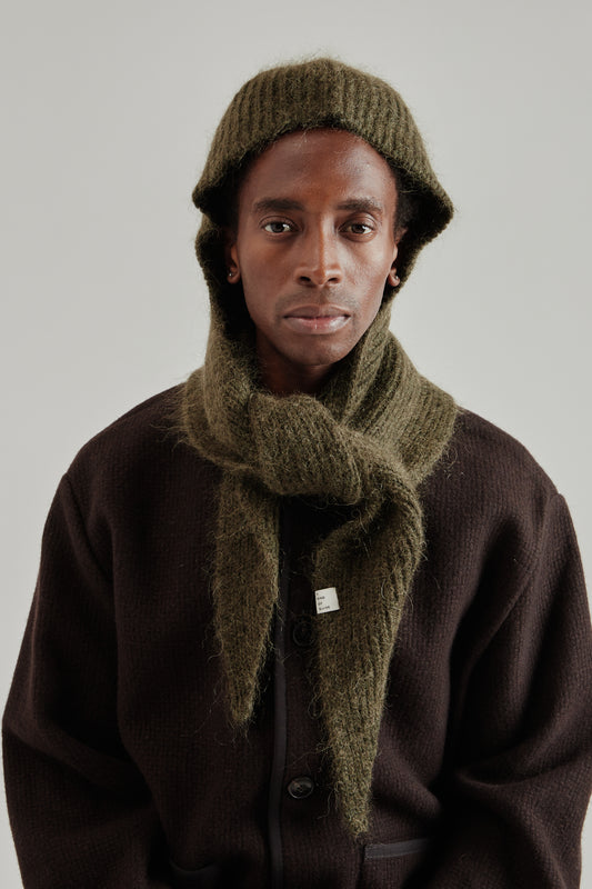 Bisa Hooded Scarf - Sage
