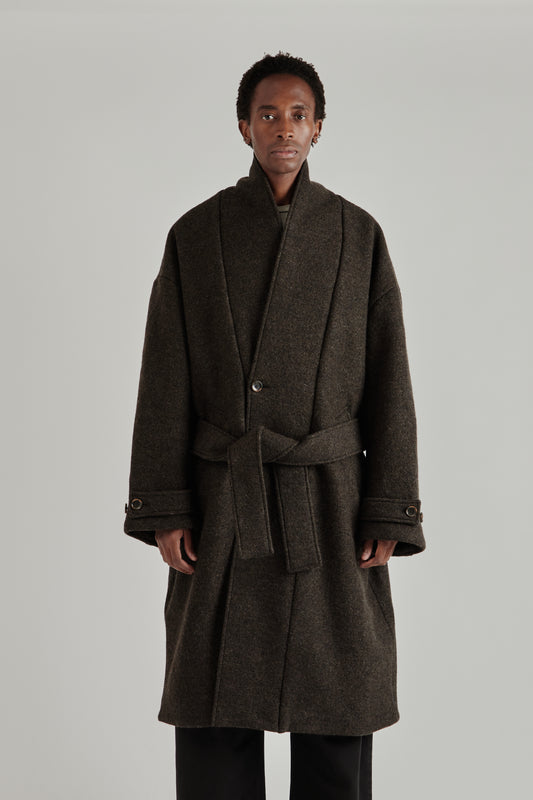 Jaca Coat - Dark Oak Loden