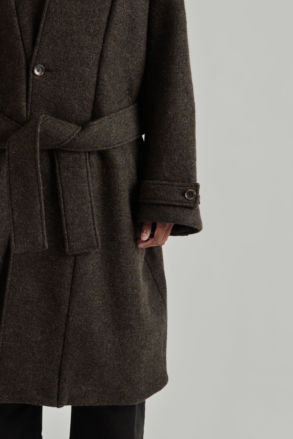 Jaca Coat - Dark Oak Loden