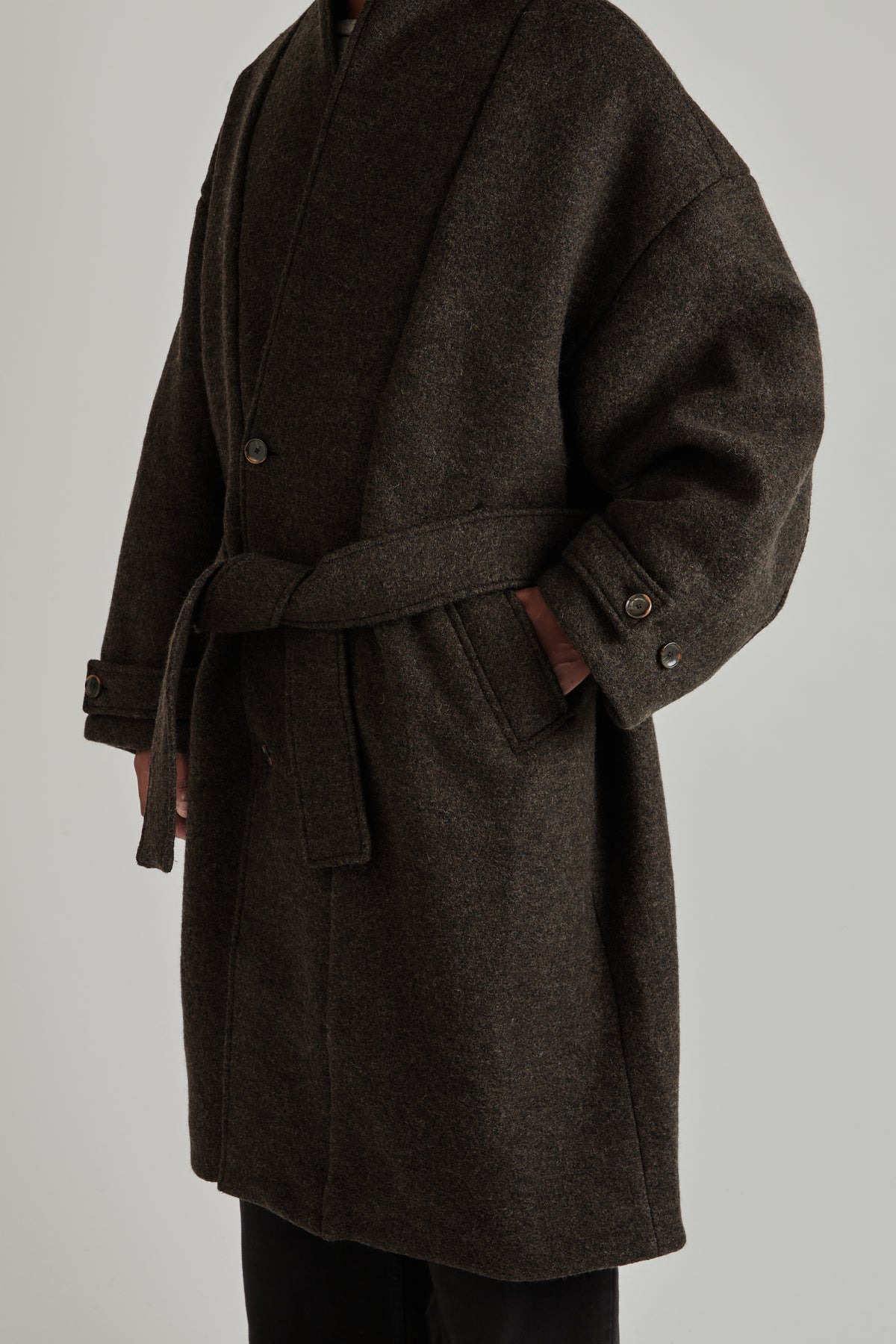 Jaca Coat - Dark Oak Loden