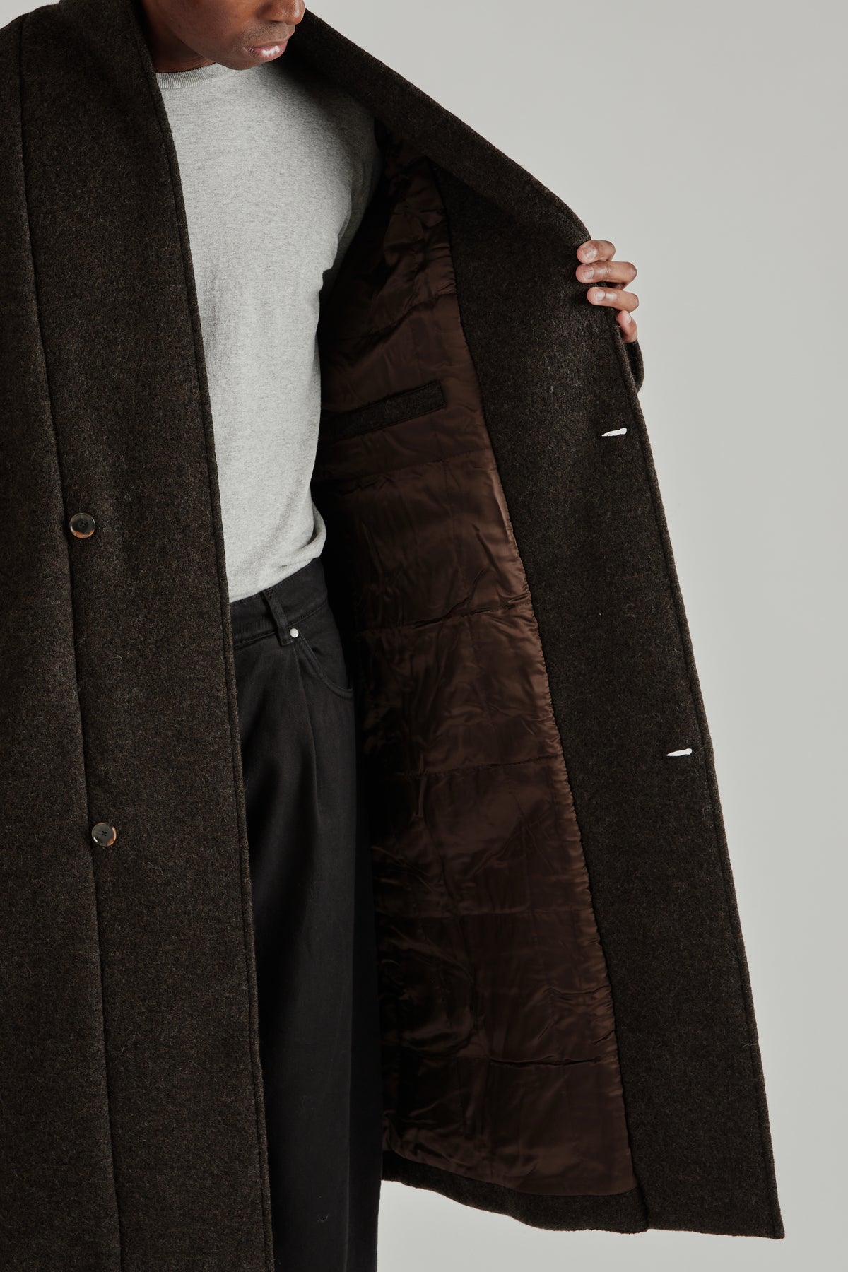 Jaca Coat - Dark Oak Loden