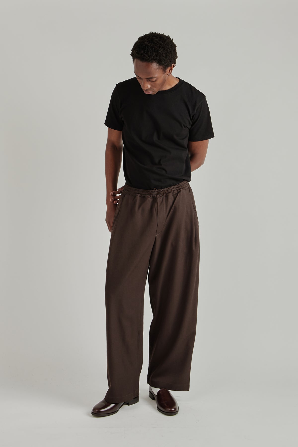 Wewa Wide Trousers - Castano