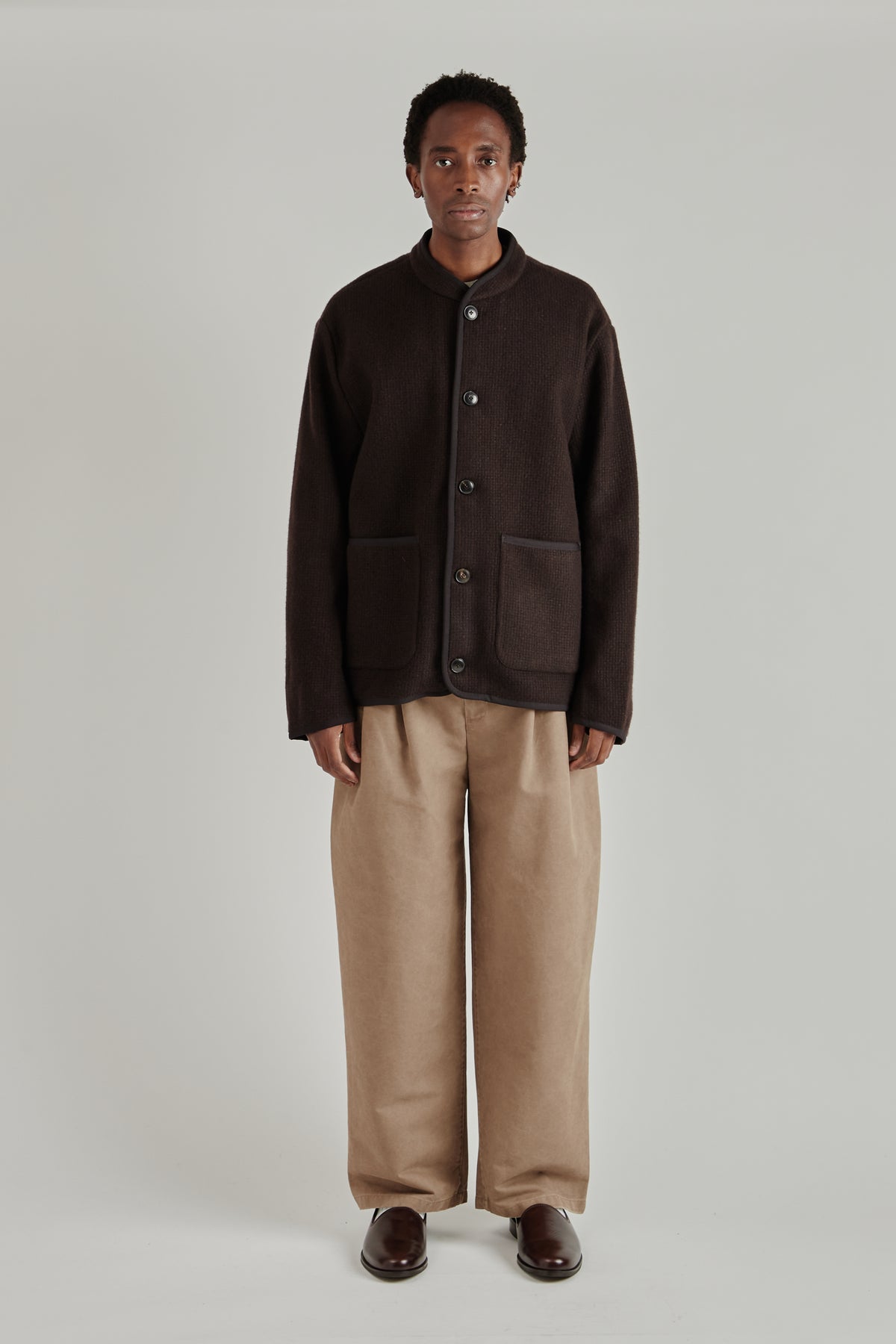 A Kind Of Guise FW26 Yebra Jacket Mahogony Tiles0132