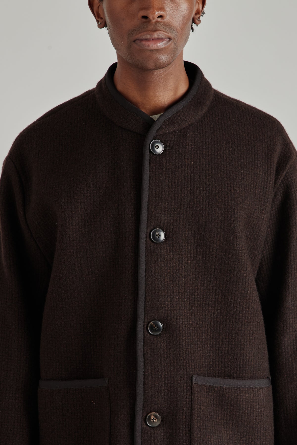A Kind Of Guise FW26 Yebra Jacket Mahogony Tiles0146
