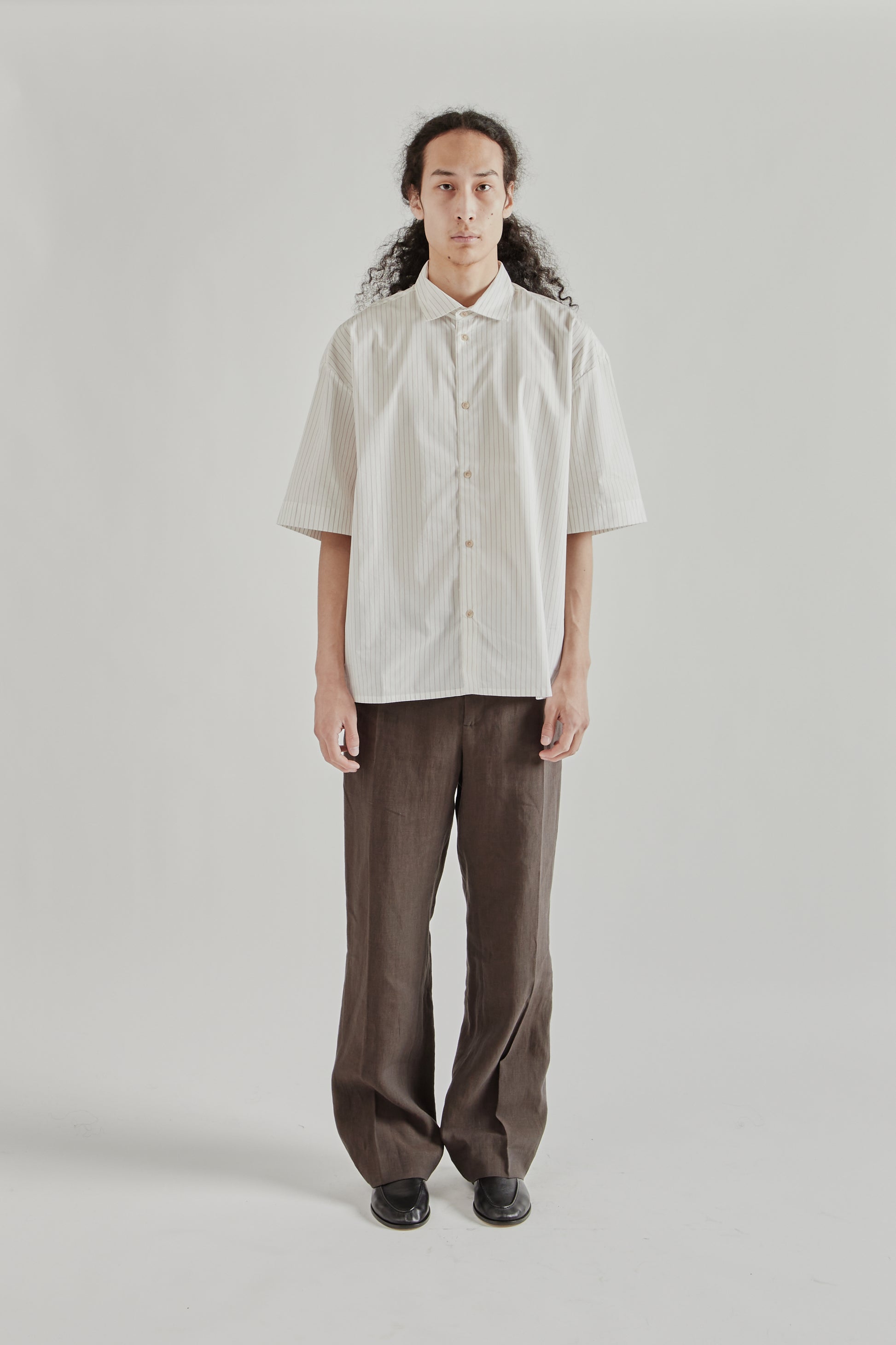 A Kind Of Guise SS26 Bantu Shirt Cayenne Stripe0684