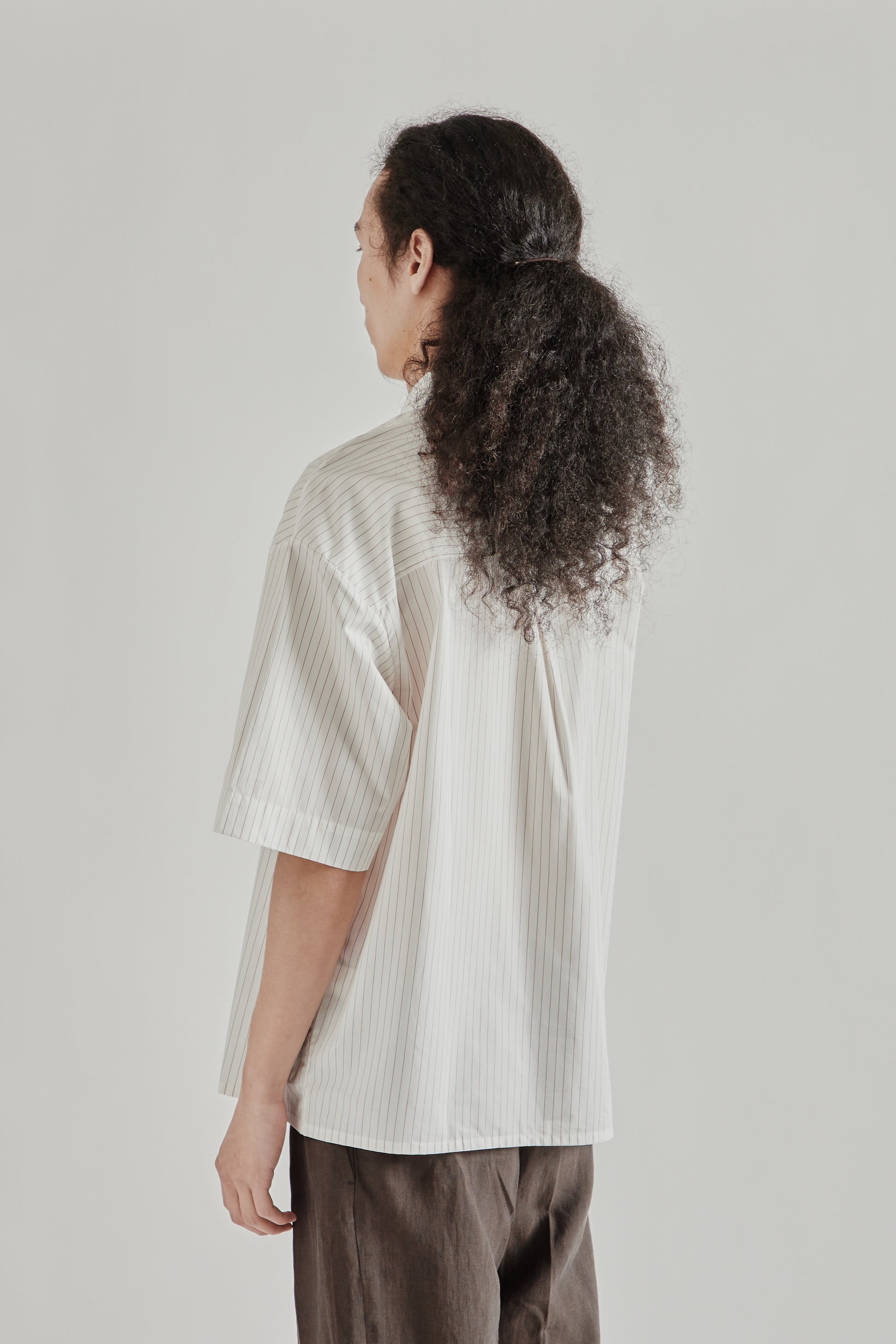 A Kind Of Guise SS26 Bantu Shirt Cayenne Stripe0691