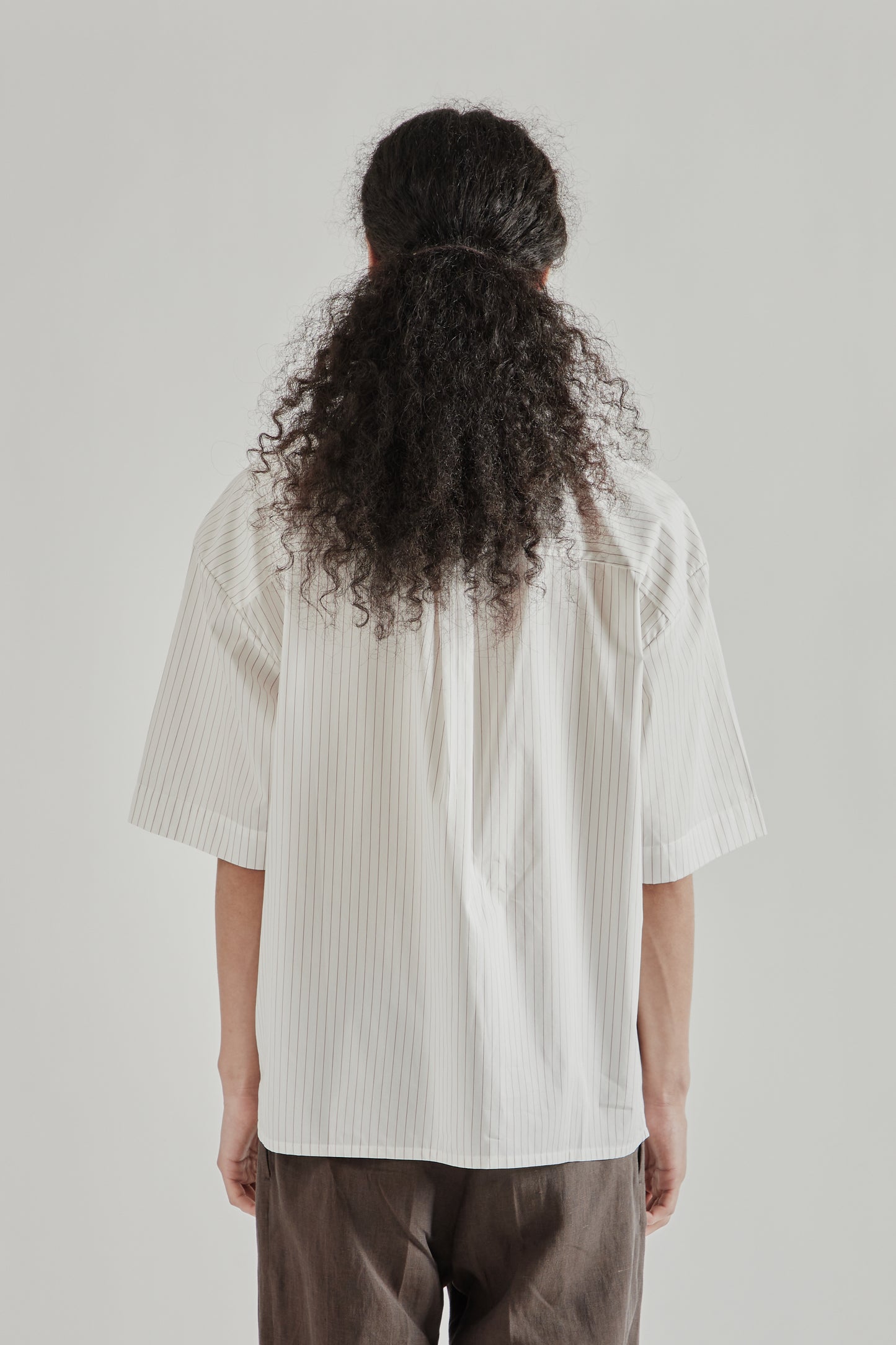A Kind Of Guise SS26 Bantu Shirt Cayenne Stripe0694