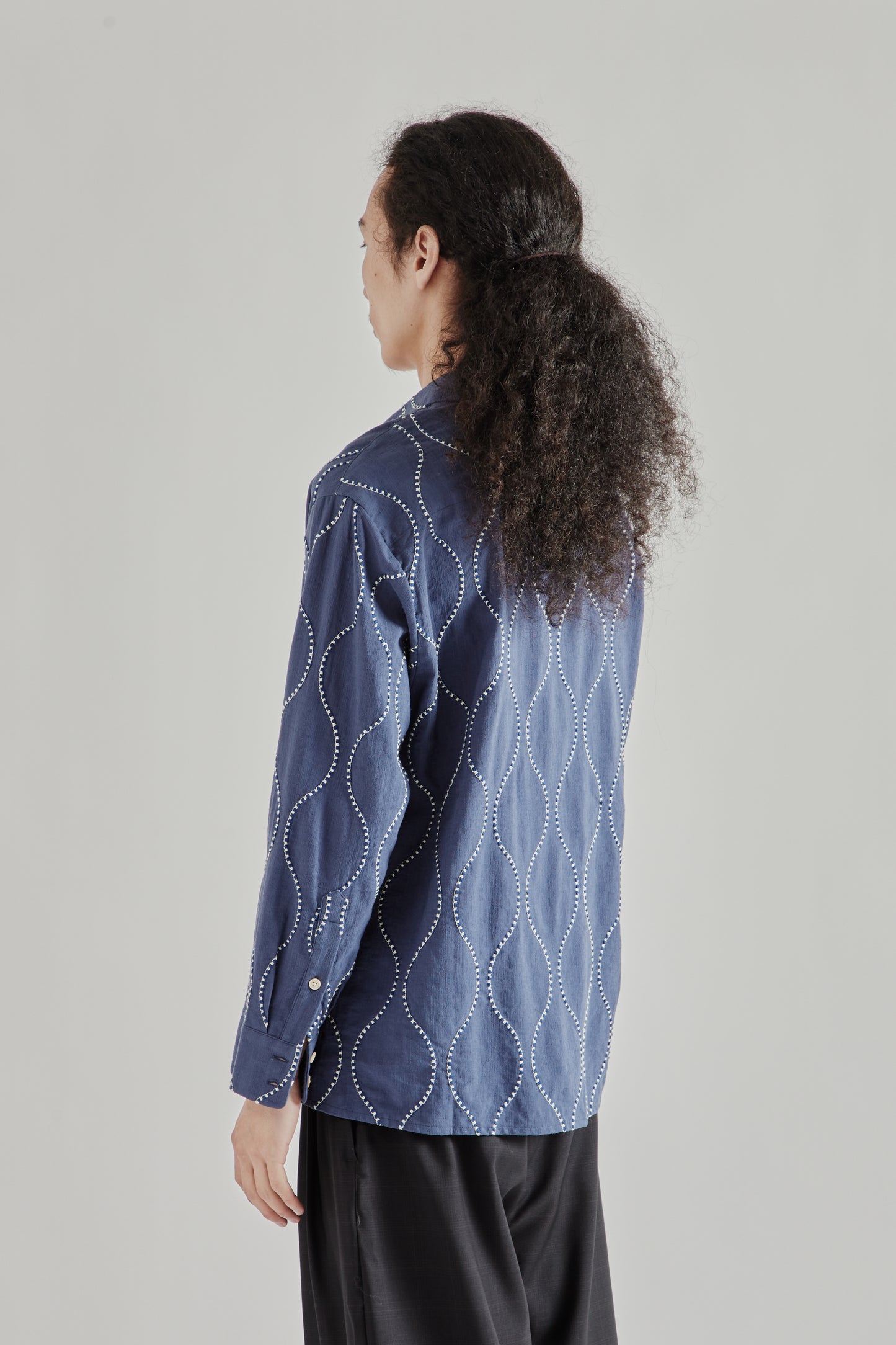 A Kind Of Guise SS26 Pino Shirt Ocean Waves0667