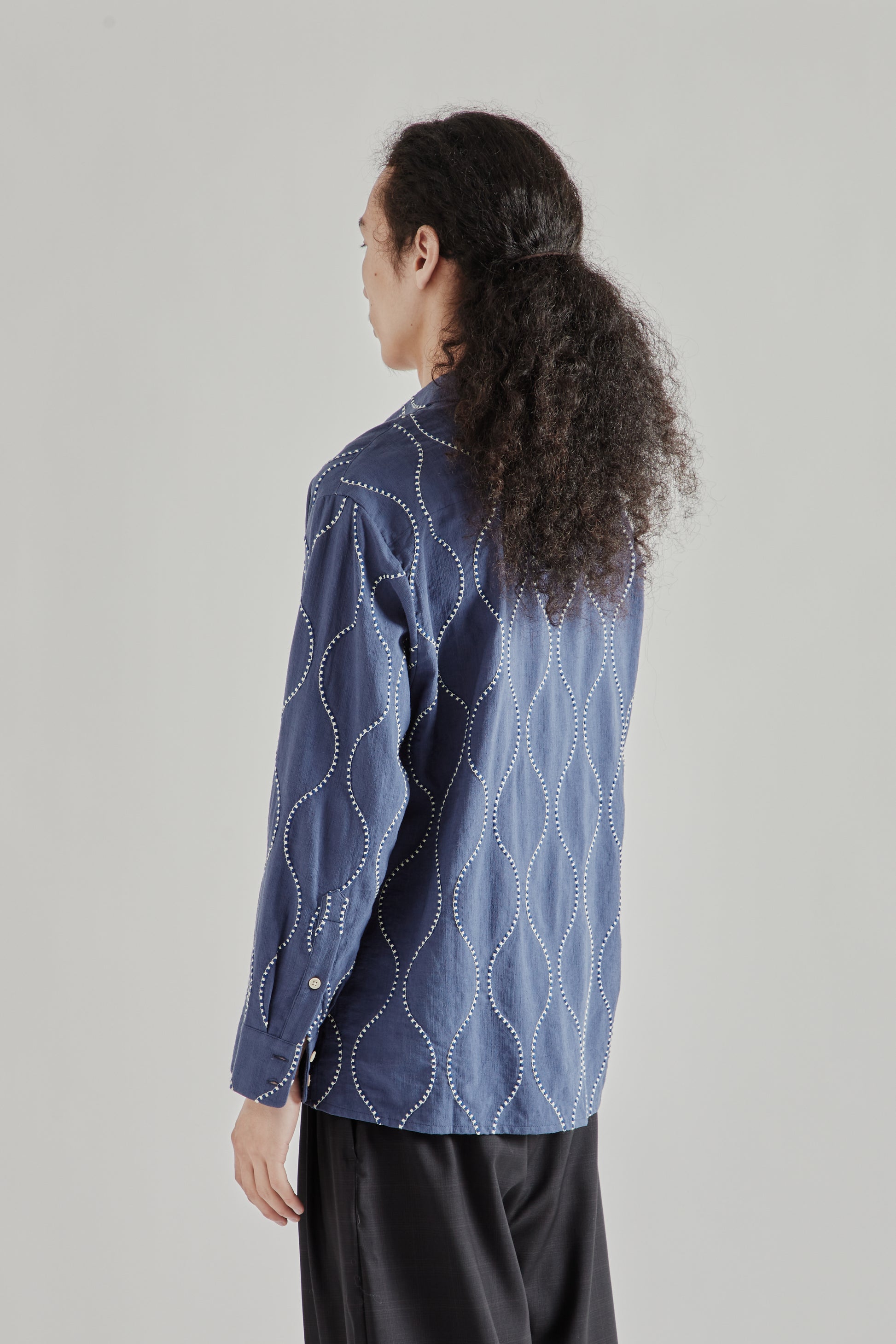 A Kind Of Guise SS26 Pino Shirt Ocean Waves0667